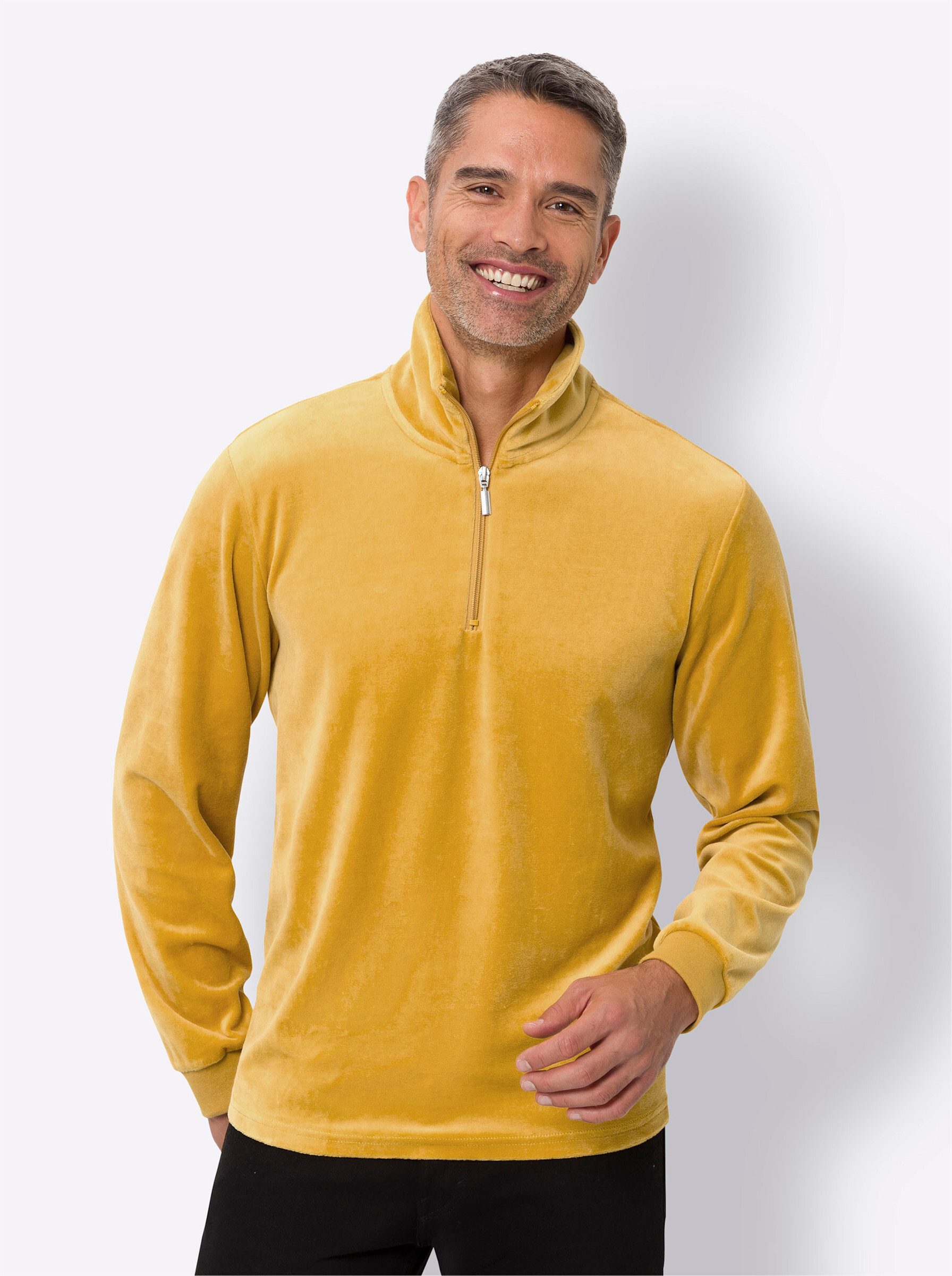 Sieh an! Sweater Nicki-Sweatshirt Langarm