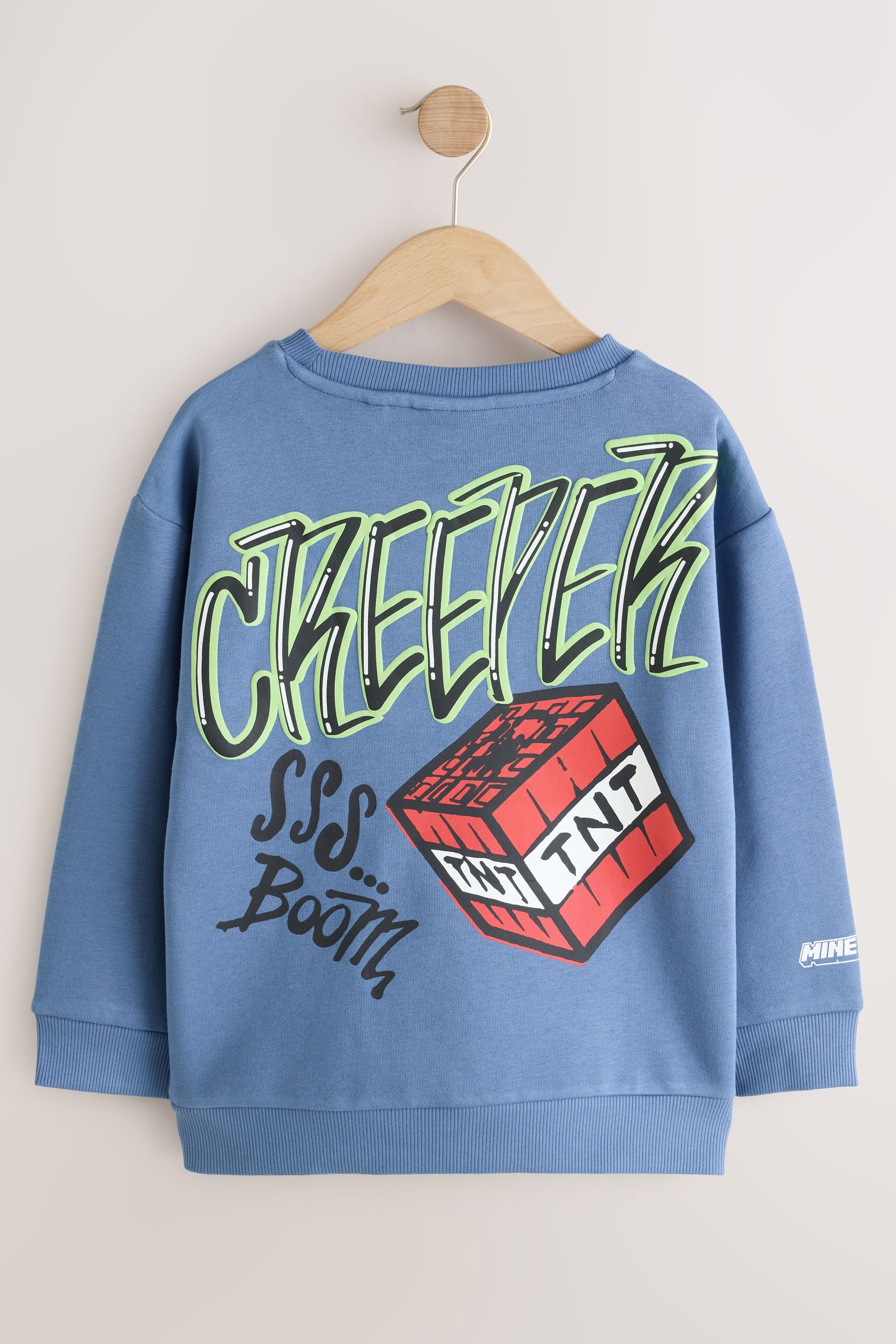 Next Sweater Hoodie mit Rundhalsausschnitt, Minecraft (1-tlg)