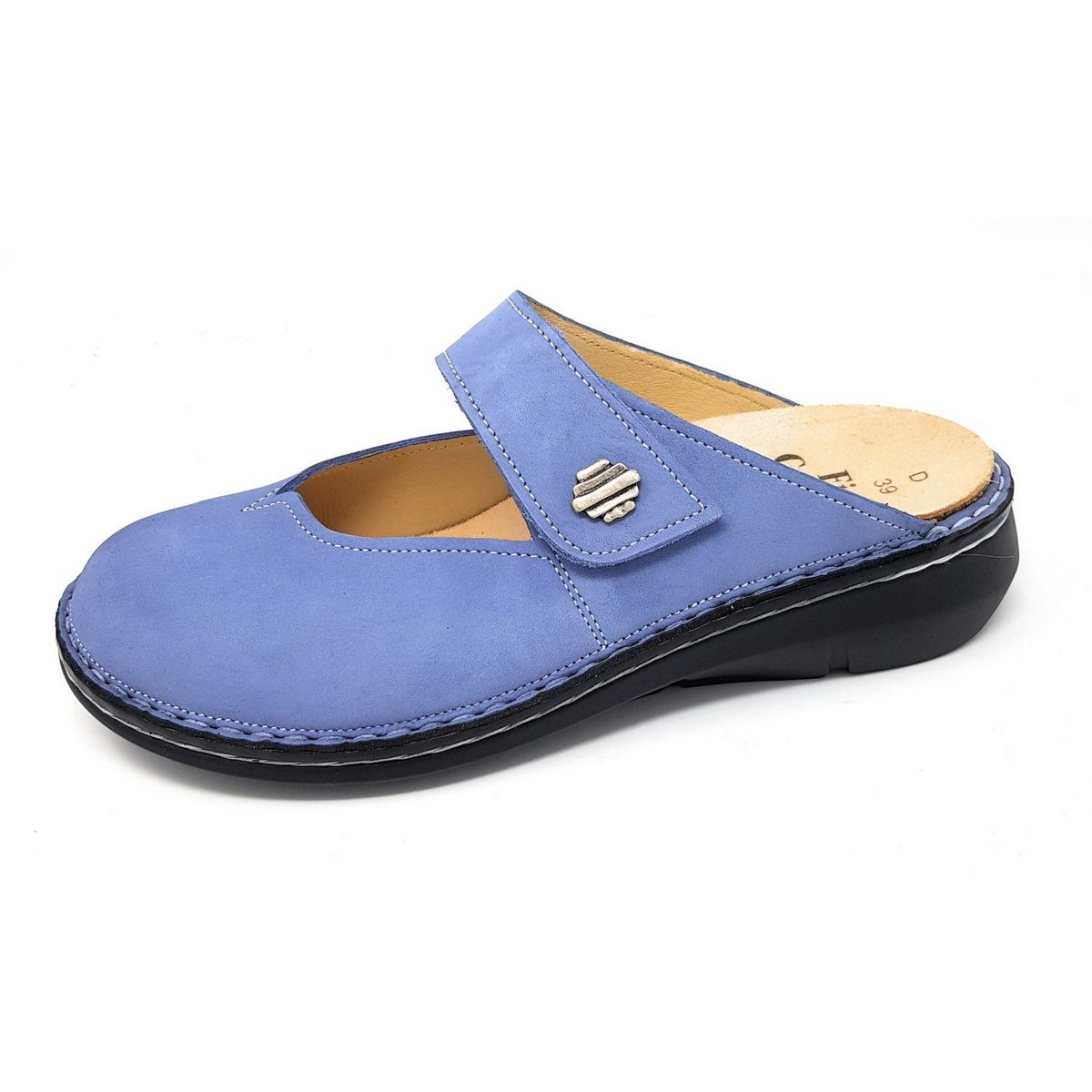 Finn hell-blau Comfort (1-tlg) Sandale