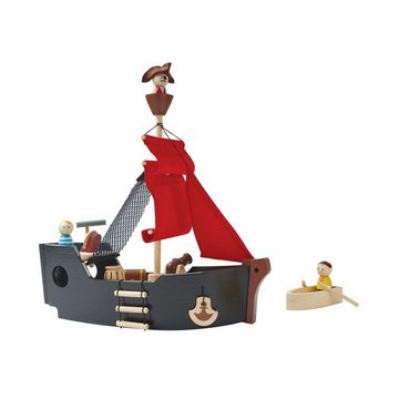 Plantoys Spielzeug-Boot Piratenschiff