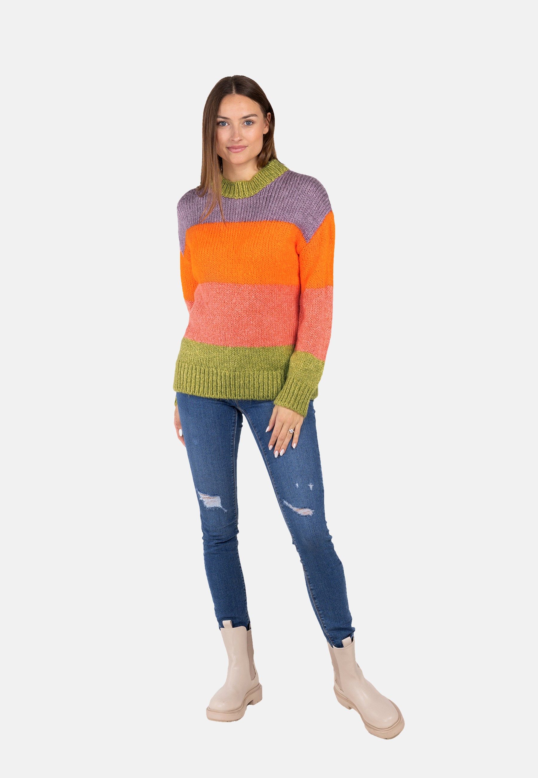 Key Largo Strickpullover Pullover SOUL Strickpullover R-Neck (1-tlg)