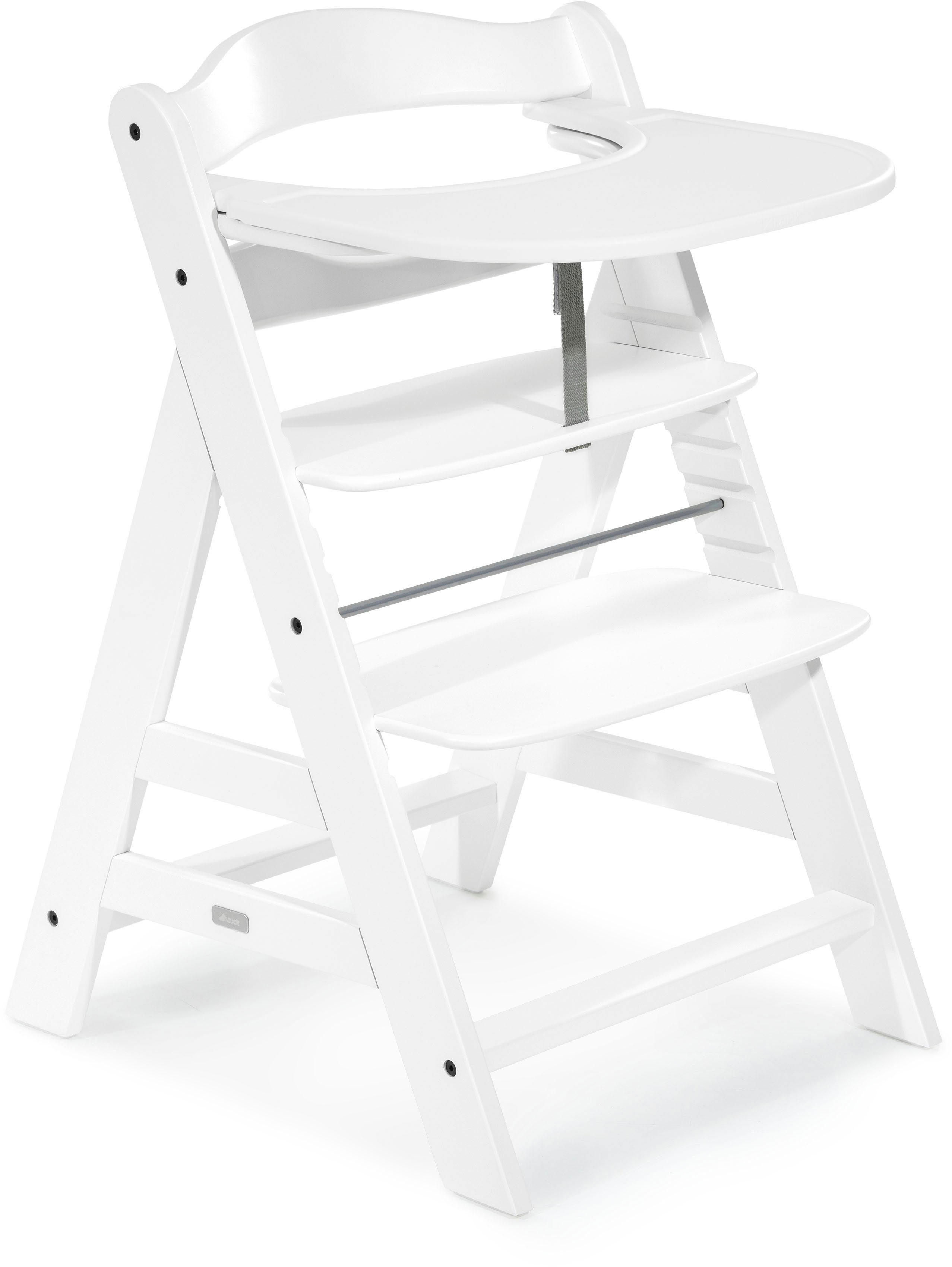 Hauck Hochstuhltablett Alpha Click Tray, weiß, Kunststoff, für Hauck Hochstuhl Alpha+