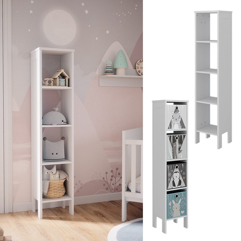 VitaliSpa® Bücherregal Ajaton, Weiß, 35.2 x günstig online kaufen
