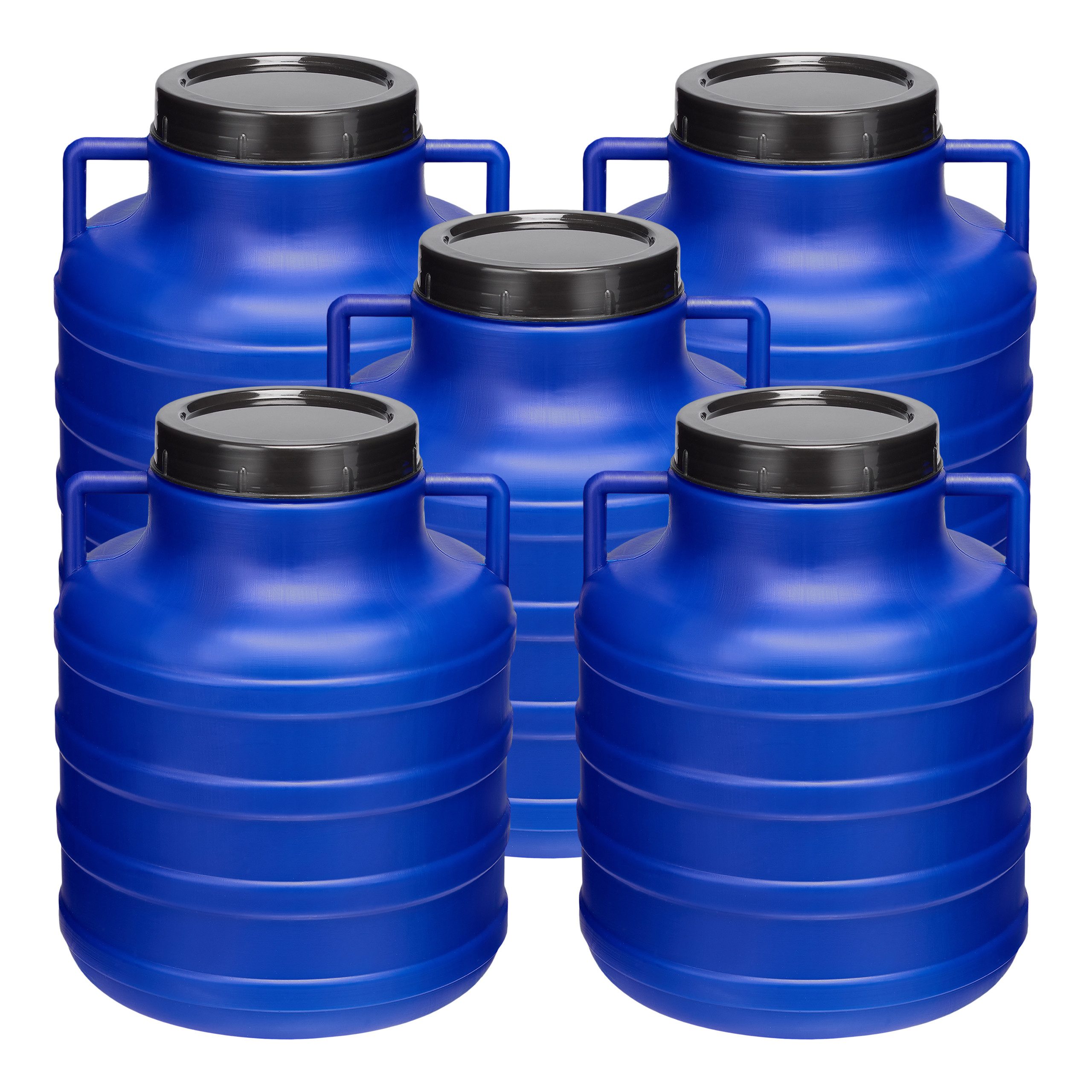 Garronda Regentonne Set 5 Liter Futtertonne BPA-frei Universalfass Fass GD-0125, 5 l, (5-tlg), BPA-Frei