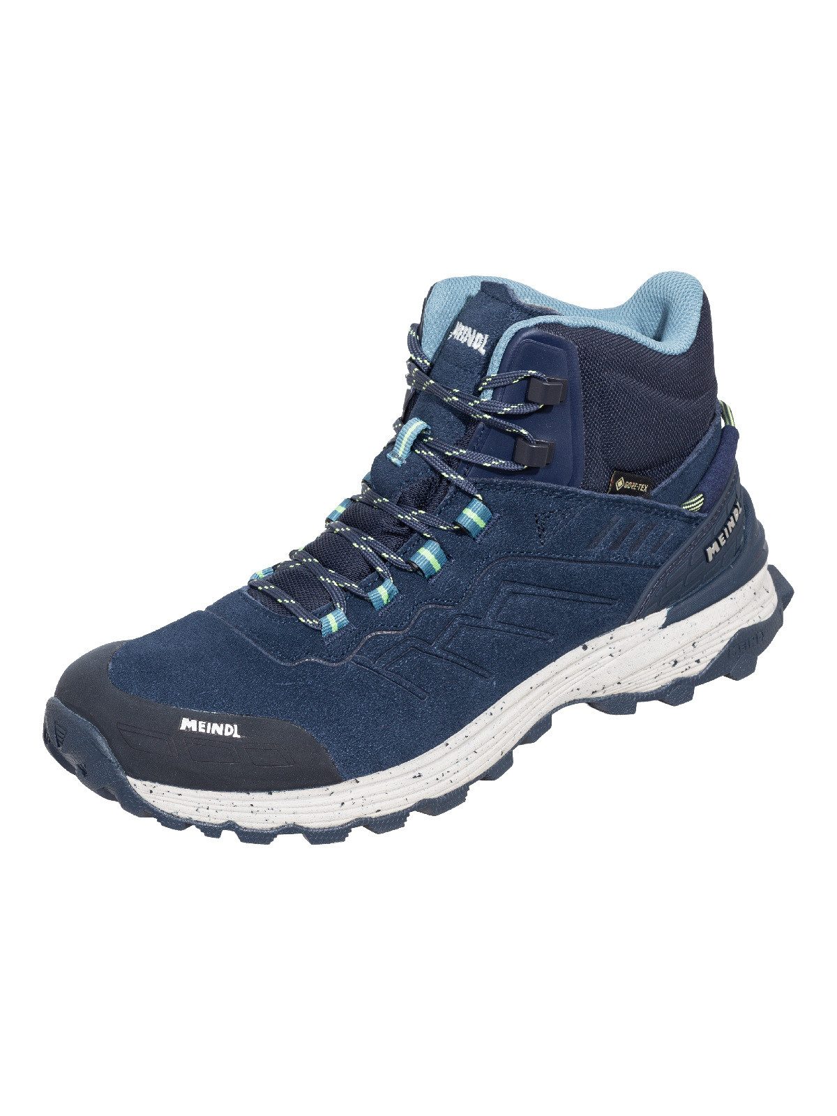 Meindl Meindl Dallas Lady Mid GORE-TEX marine/lemon Wanderschuh GORE-TEX® – Winddicht, wasserdicht und atmungsaktiv