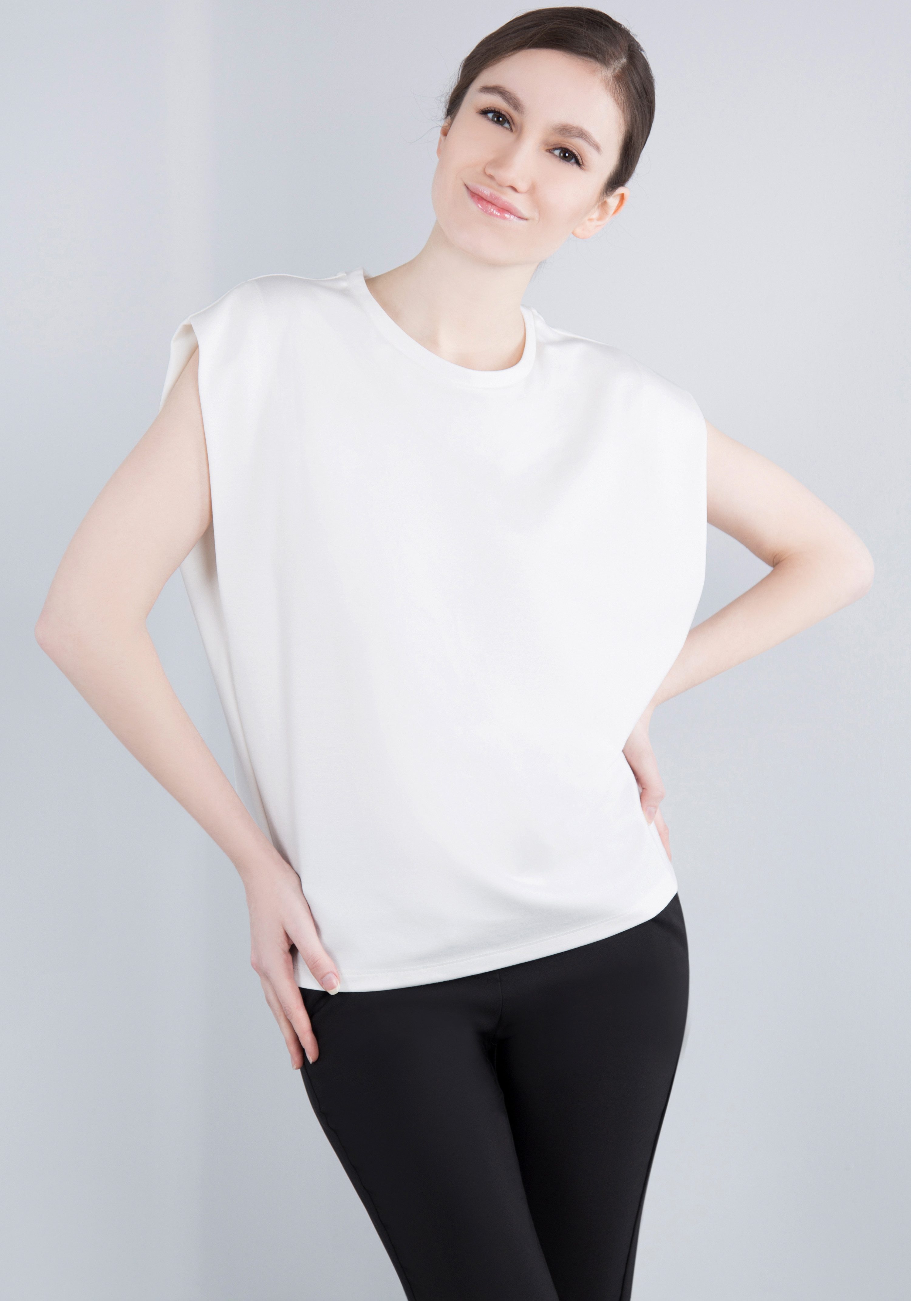 IMPERIAL T-Shirt Ärmelloses "Punto Milano" Shirt günstig online kaufen