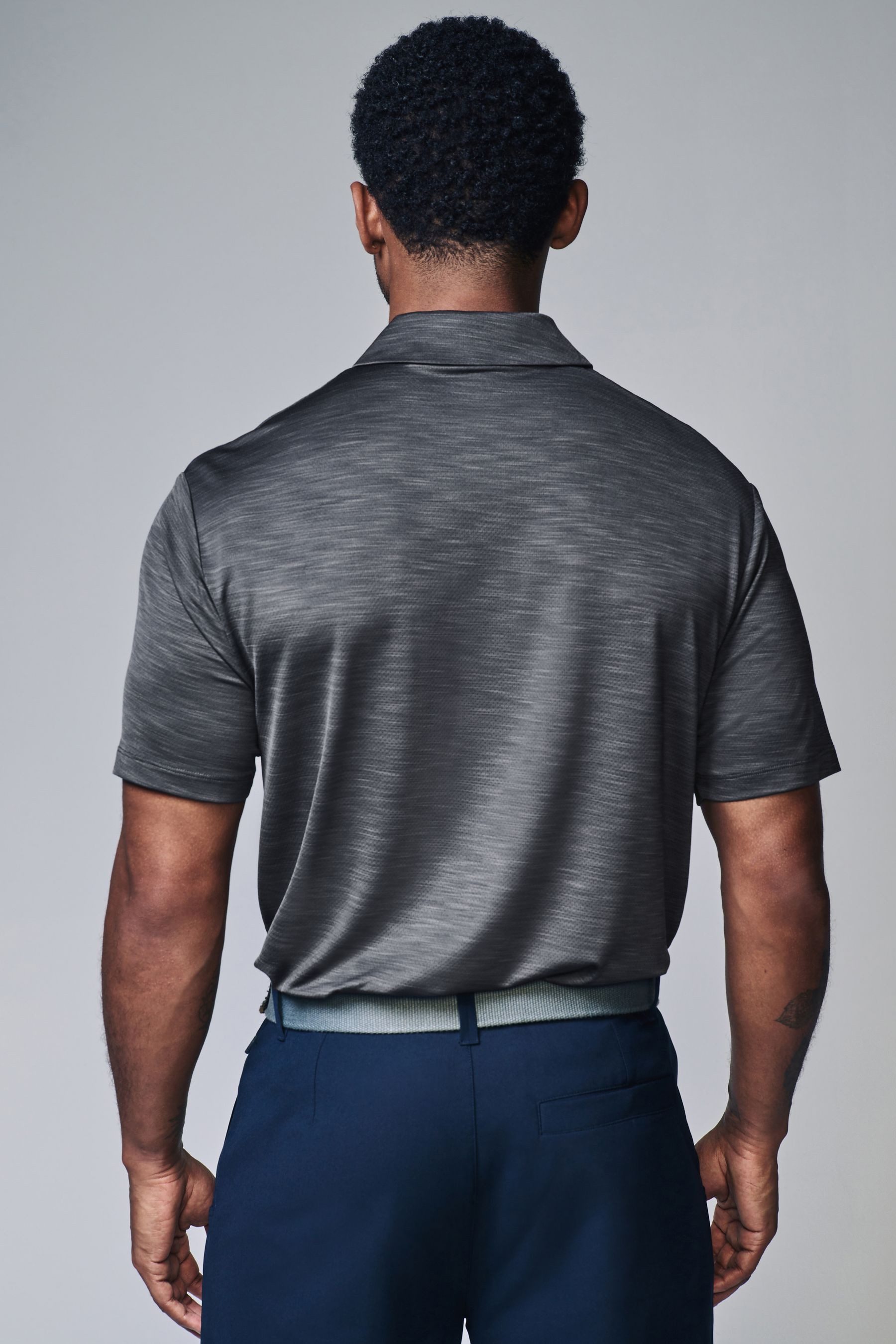 Next Poloshirt Active Golf Mesh-Poloshirt (1-tlg) – Bild 2 von 5