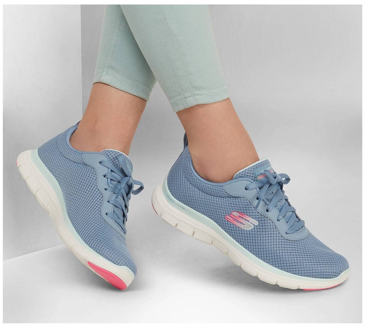 Skechers Skechers Flex Appeal 4.0 Brilliant View Blau SLT Sneaker günstig online kaufen