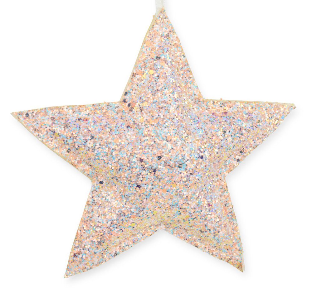 RIFFELMACHER & WEINBERGER Weihnachtsbaumkugel Riffelmacher Christbaumschmuck Stern 16cm weich 70