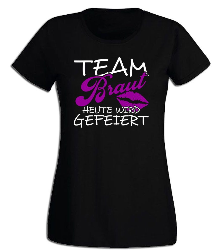 G-graphics T-Shirt Damen T-Shirt - Team günstig online kaufen
