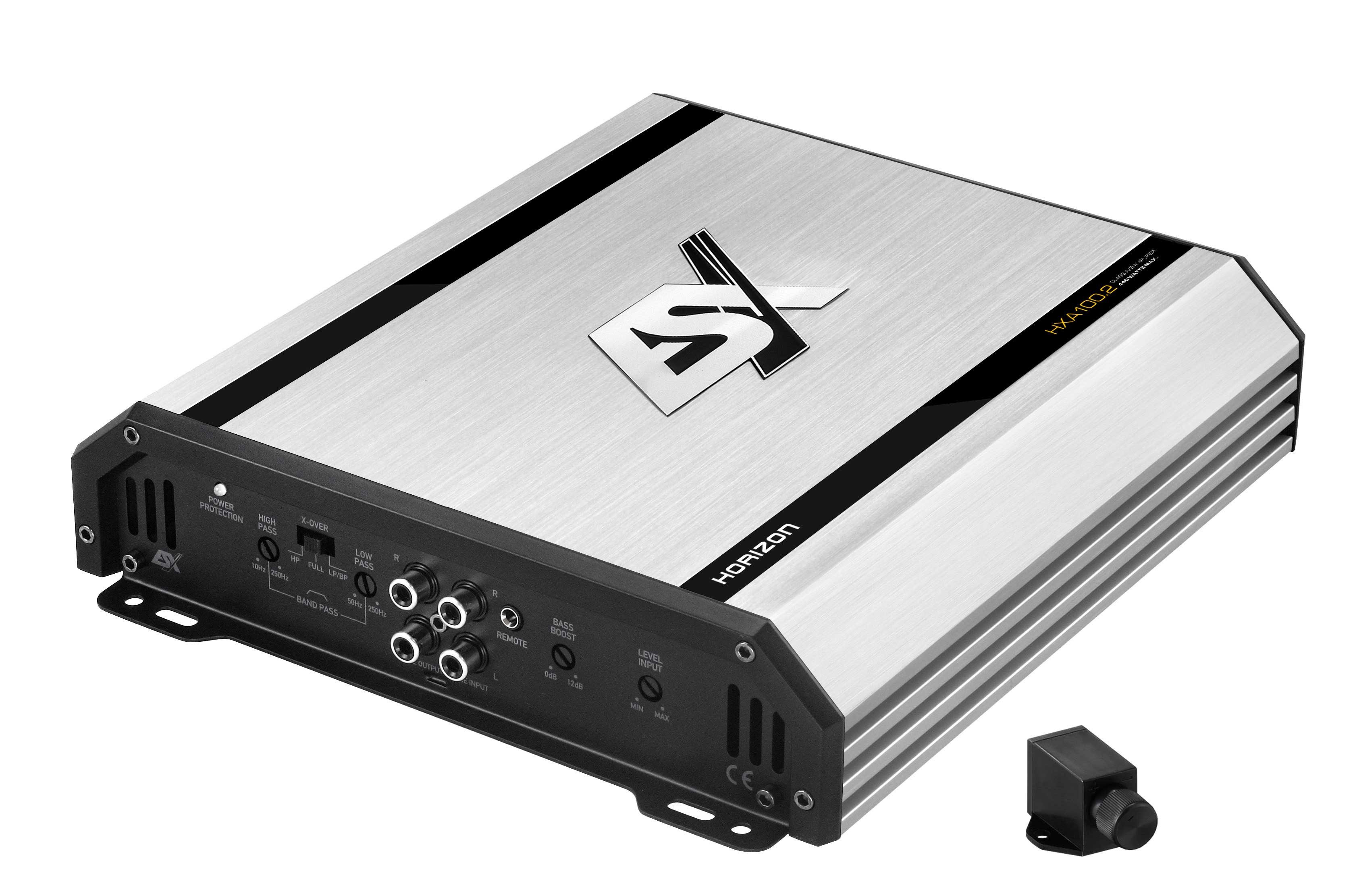ESX HXE110.2 2-Kanal Class A/B Analog Verstärker Endverstärker (Anzahl Kanäle: 2)