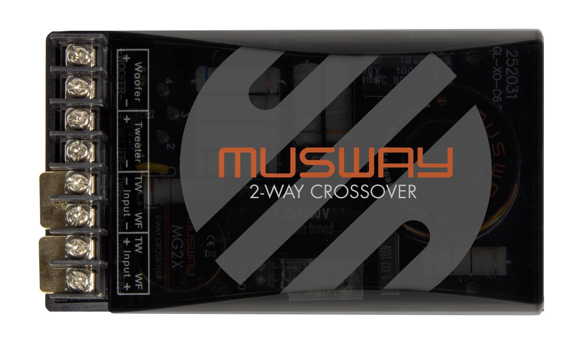 Musway MG6.2C 16,5 CM Musway (6.5) CM 2-WEGE KOMPONENTEN-SYSTEM 2-WEGE (6.5) (125 Auto-Lautsprecher KOMPONENTEN-SYSTEM) 16,5 MG6.2C W