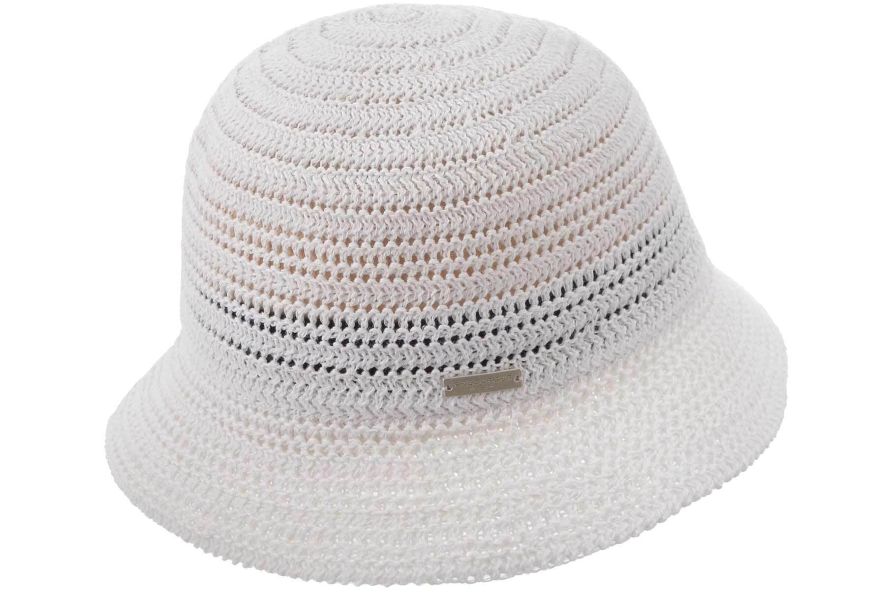 Seeberger Glocke Mit Aufschlag & UV-Schutz - Natur-Hellbraun, Größe M (57-58 Cm)