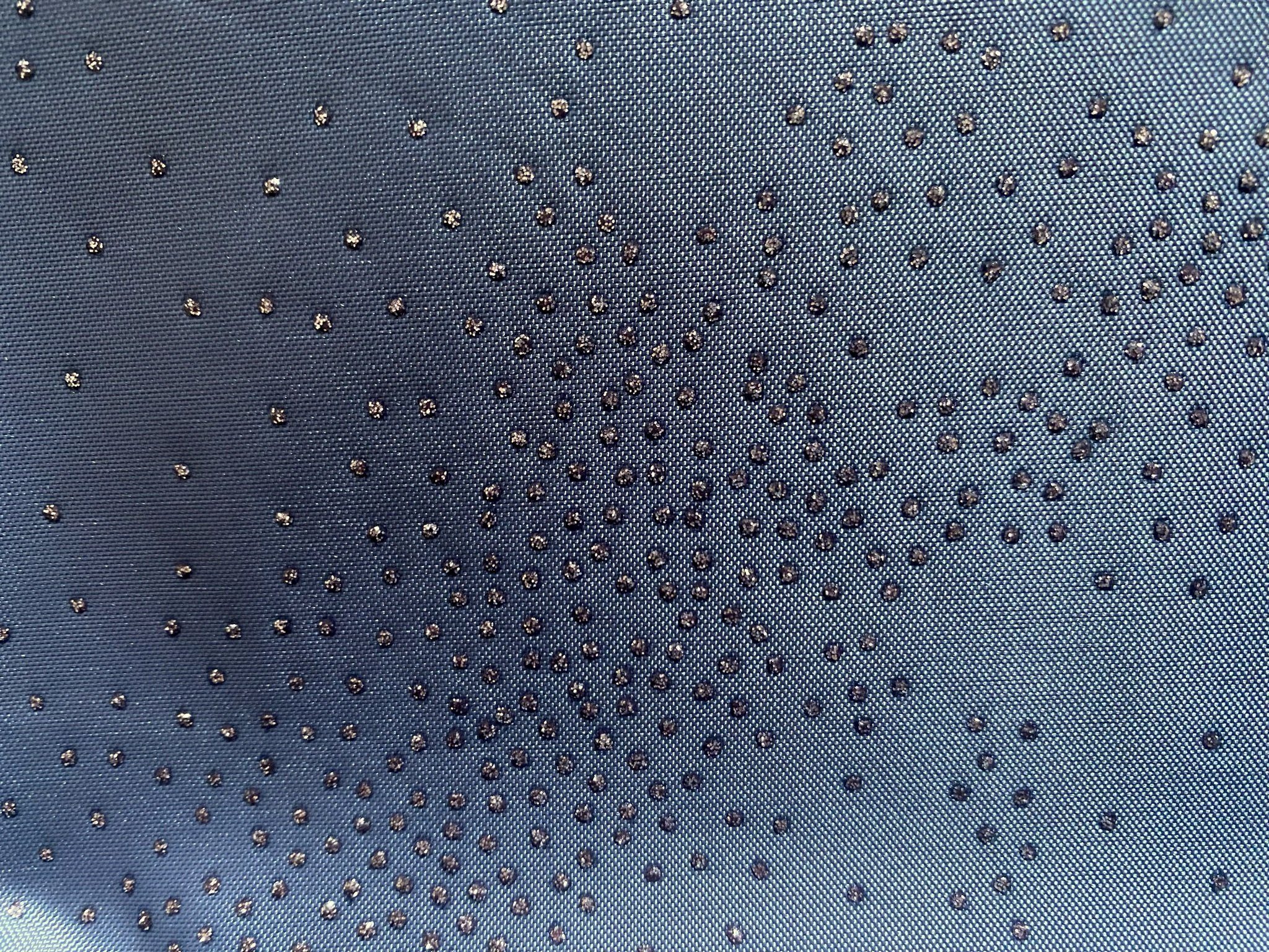 Clever-Kauf-24 Duschvorhang Textil-Duschvorhang Strass, grau silber günstig online kaufen