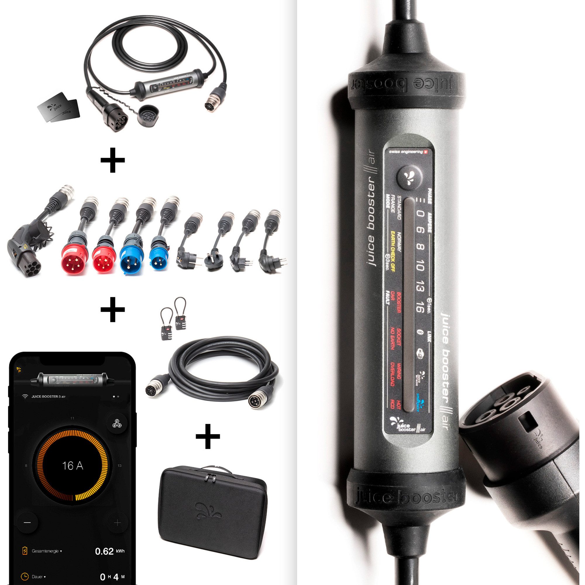 Juice Elektroauto-Ladestation Juice Technology JUICE BOOSTER 3 air MASTER