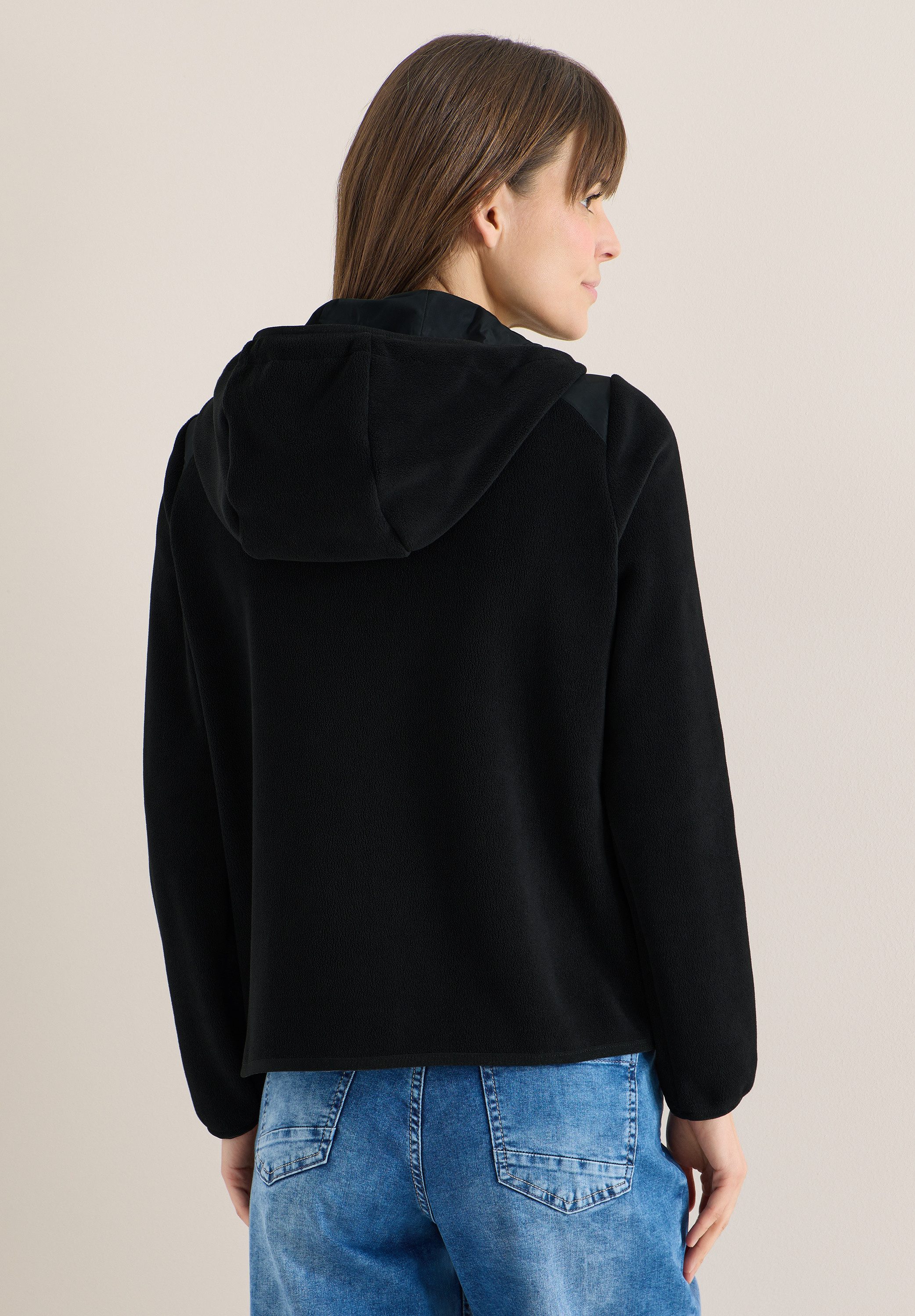 CECIL Kurzjacke mit Kapuze mit Tunnelzugband