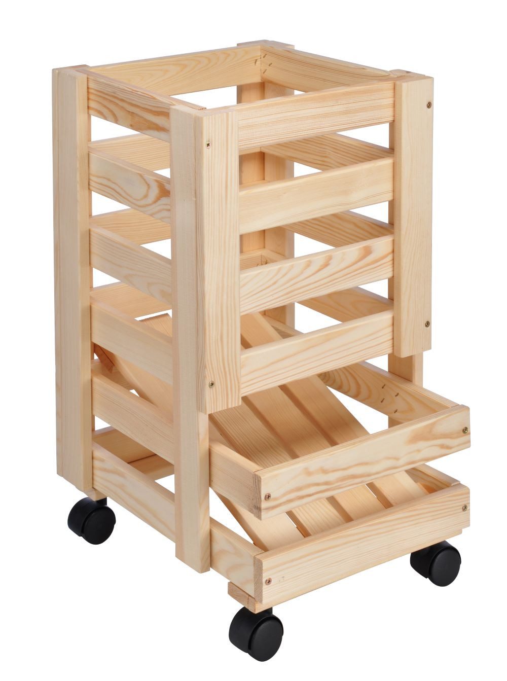 Haushalt International Allzweckkiste Haushalt International Kartoffel- & Obstkiste mit FSC® aus Kiefernholz
