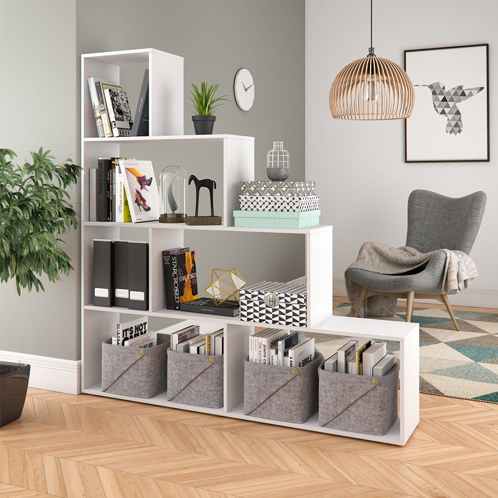 Vicco Raumteiler, Weiß, 163 x 155 cm günstig online kaufen