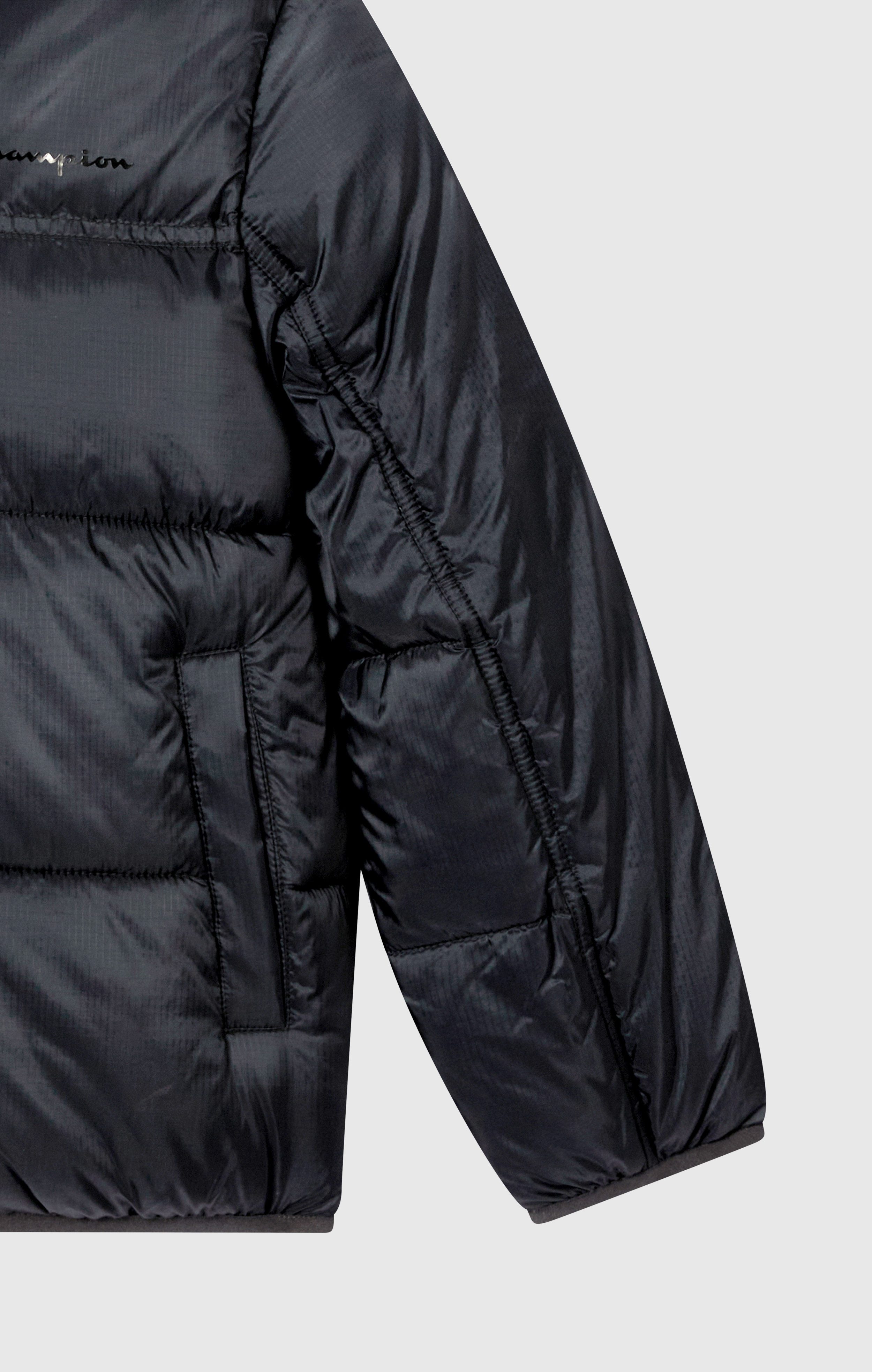 Champion Steppjacke Colorblock Outdoor Hooded Jacket mit Kapuze, wasser- und windabweisend, mit Eingrifftaschen