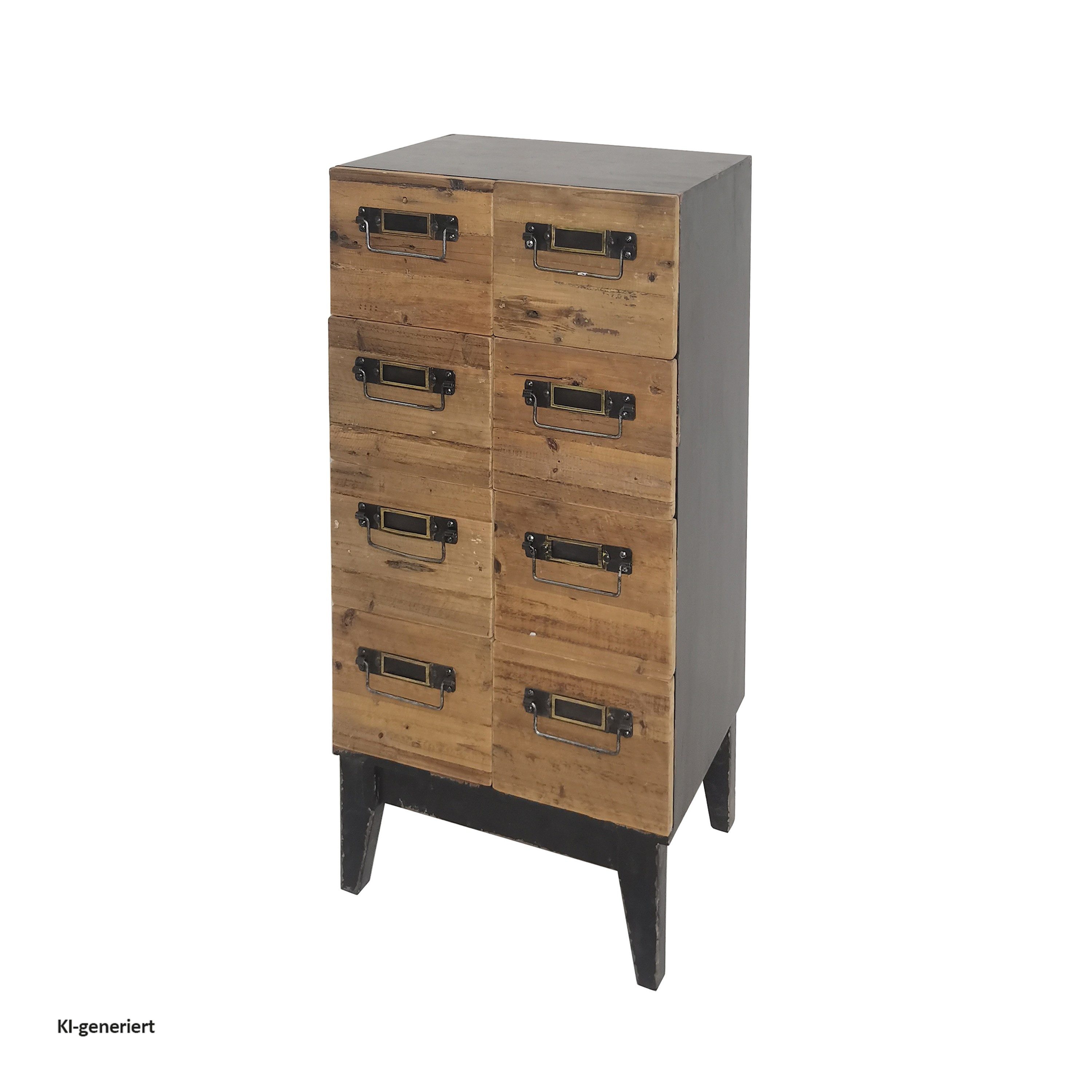 HTI-Living Kommode Kommode Imelda 8 Schubladen (Stück, 1 St., 1 Kommode), Sideboard mit Füßen