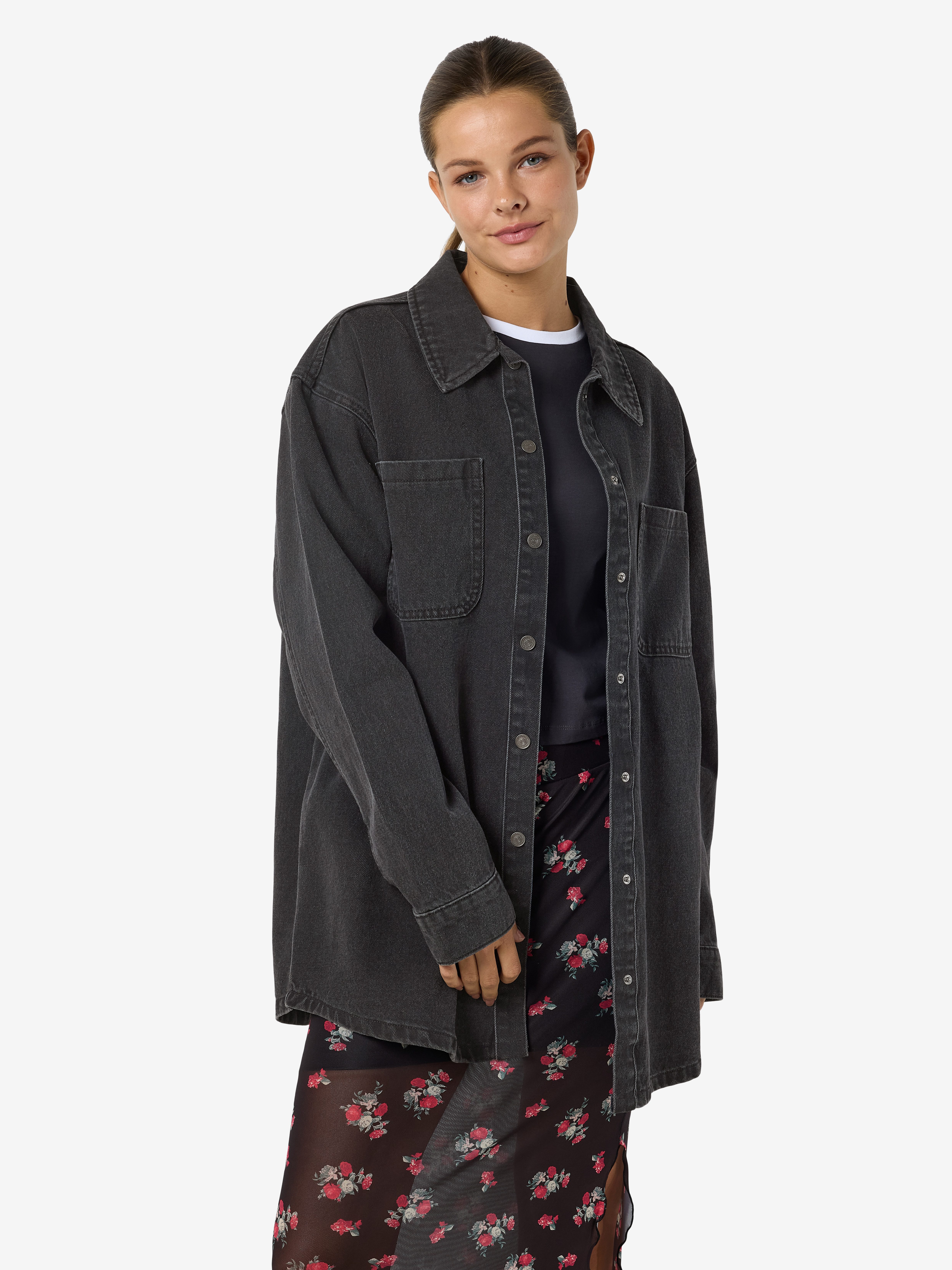 Noisy may Jeansjacke NMALVA L/S DNM SHACKET AZ387BL NOOS günstig online kaufen