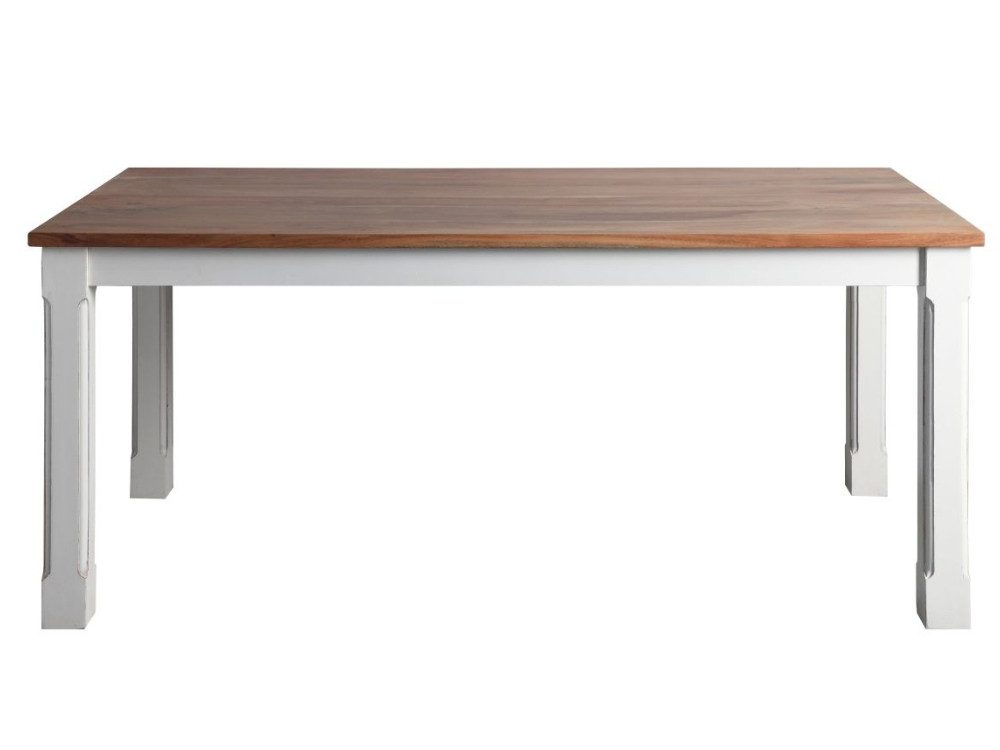 WOLF MÖBEL Esstisch BOMBAY Esstisch 170x85 weiß (170x85x76), BOMBAY Esstisch 170x85 weiß