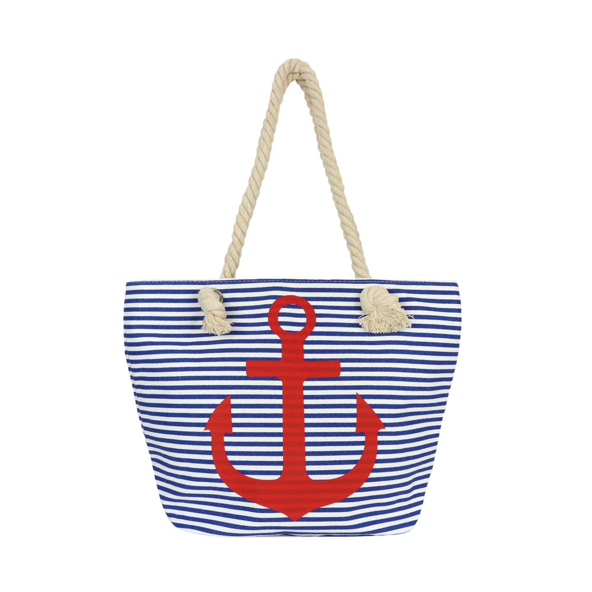 ZEBRO Strandtasche Strandtasche Anker günstig online kaufen