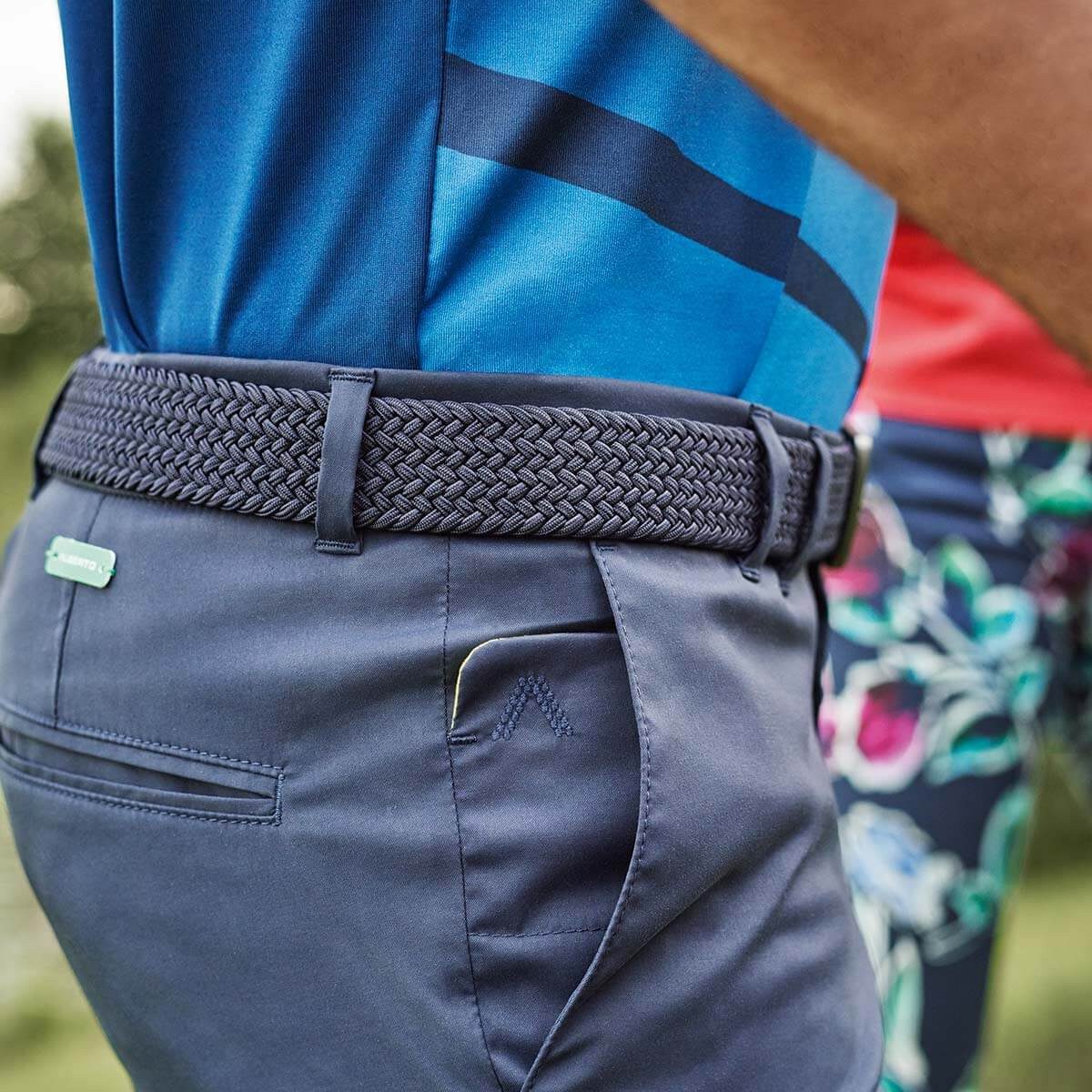 Alberto Flechtgürtel 01008330 Herren Gürtel Basic günstig online kaufen