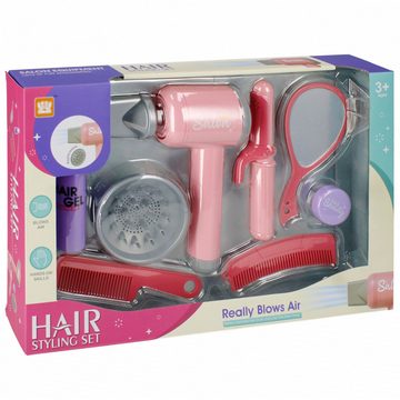 Sarcia.eu Spielzeug-Frisierkoffer Friseur, Schönheitsset für Kinder MEGA CREATIV