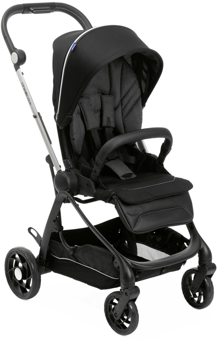 Chicco Kombi-Kinderwagen mit black, Kinderwagen pirate zwei Sitzen One4ever,