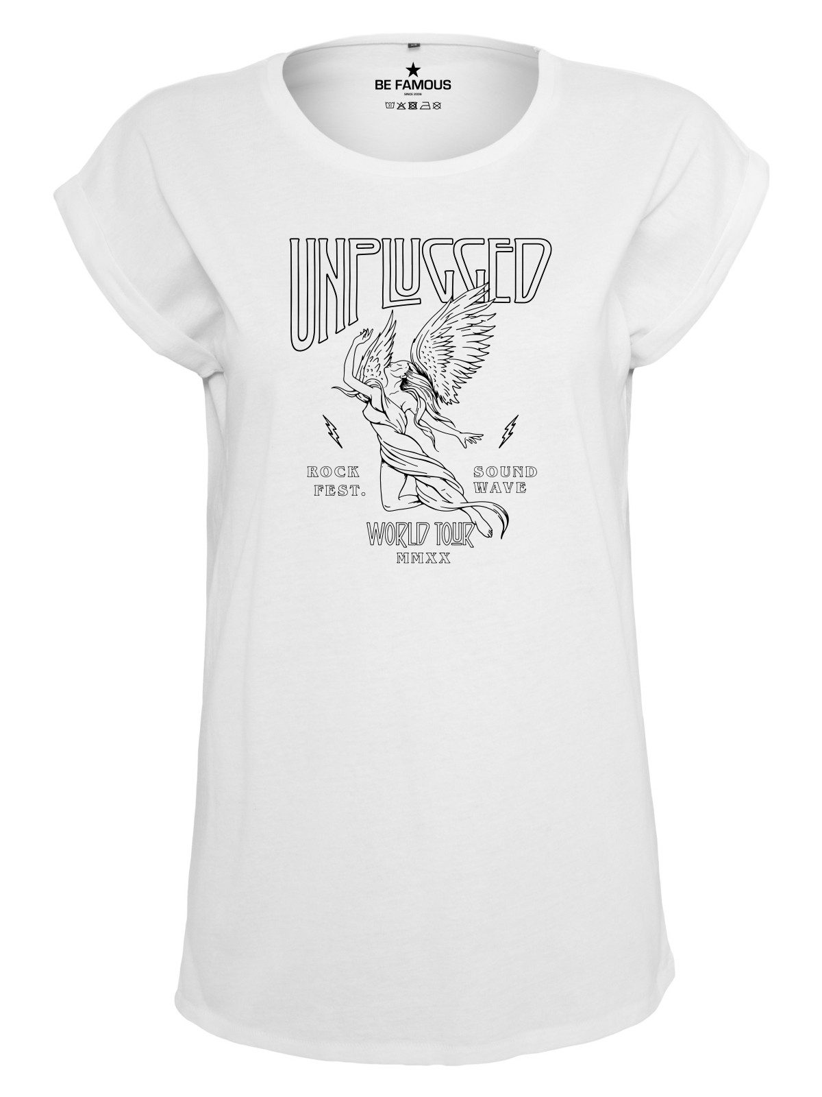 Print-Shirt Classic Roll Up Unplugpho
