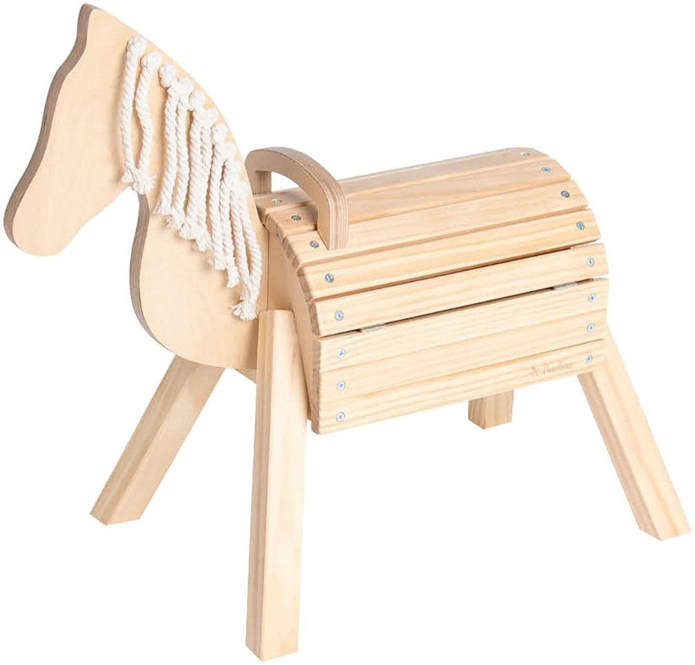 Pinolino® Holzpferd Kleines Holzpferd Nelli, aus Holz