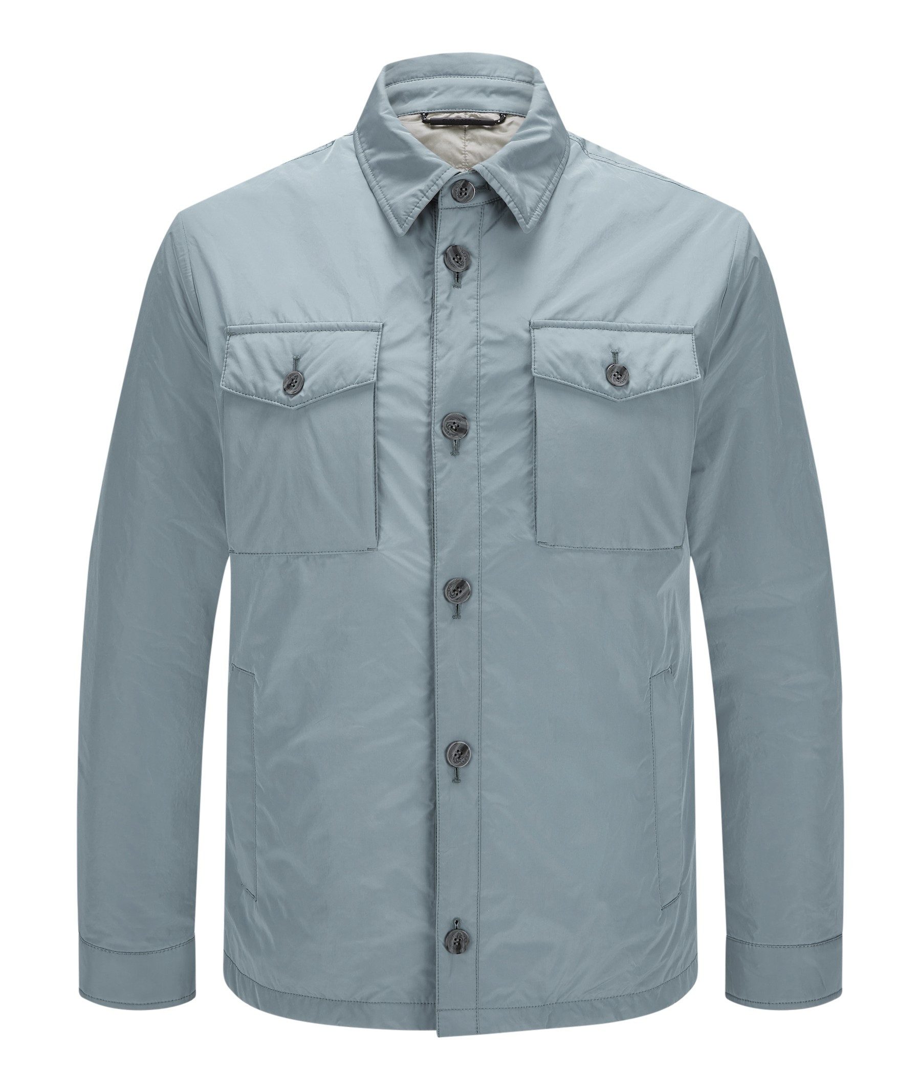 Milestone Hemdjacke MSBakersfield leichte Übergangsjacke atmungsaktiv, wasserabeisend