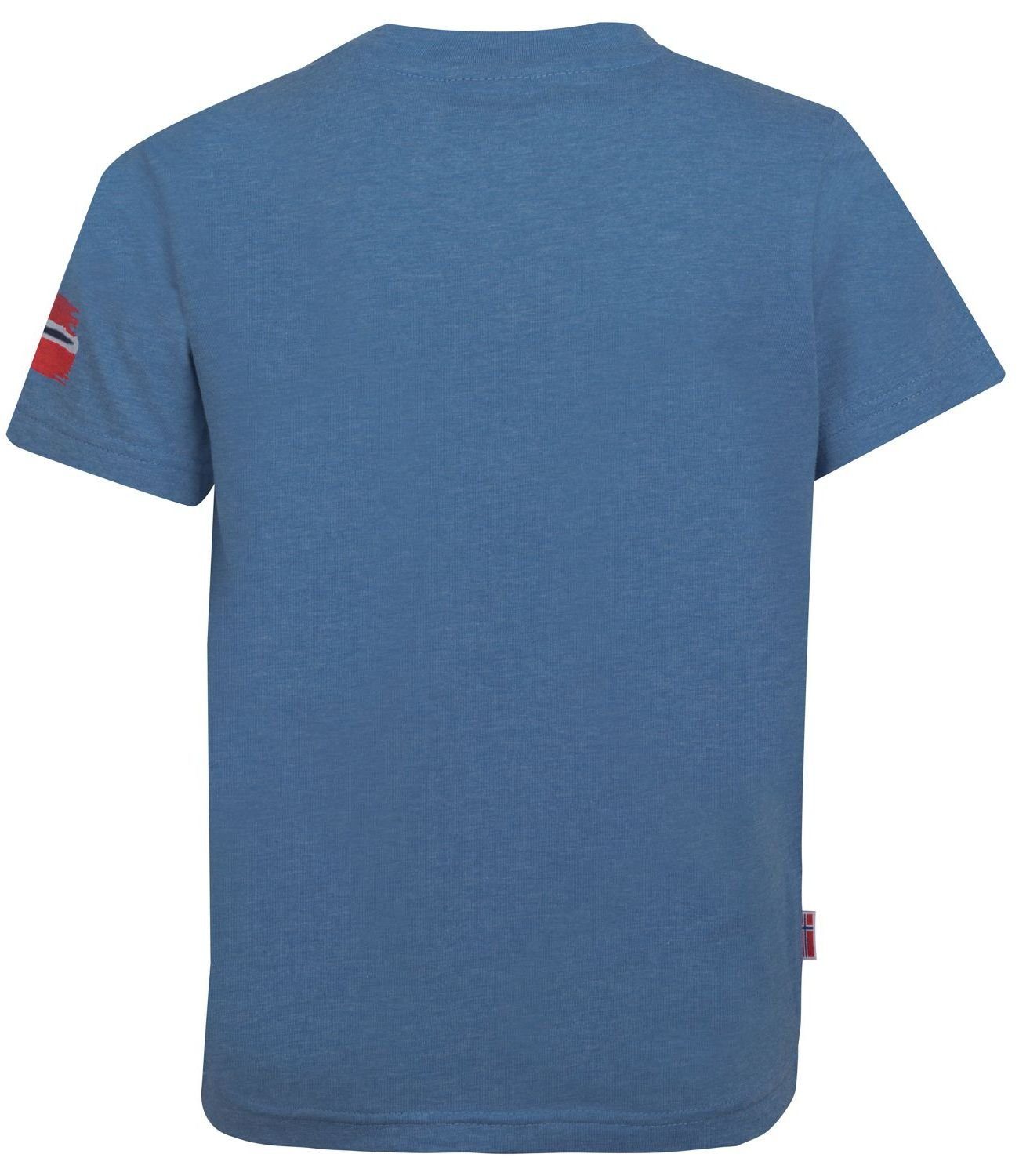 TROLLKIDS Französisch T-Shirt Trollfjord Blau