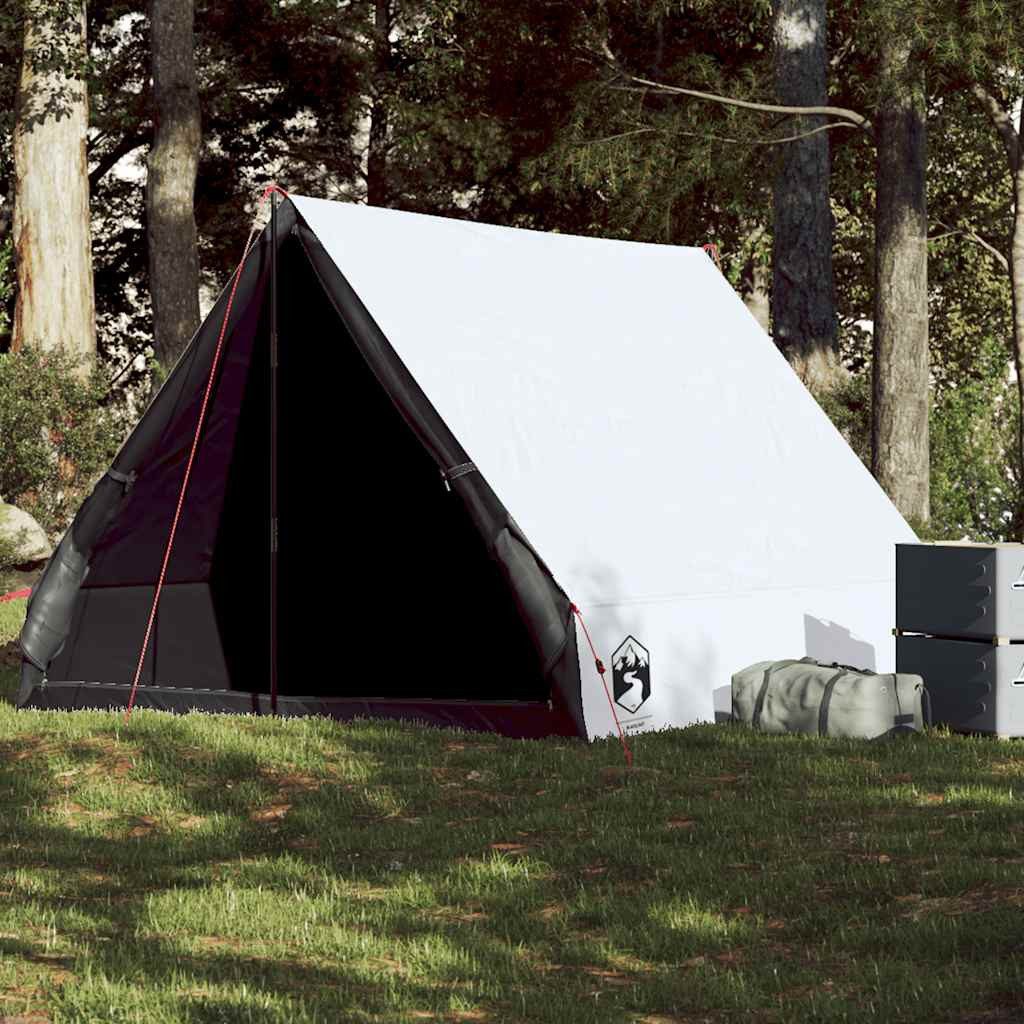 Faltzelt Campingzelt A-Rahmen 210x150x120 cm Weiß