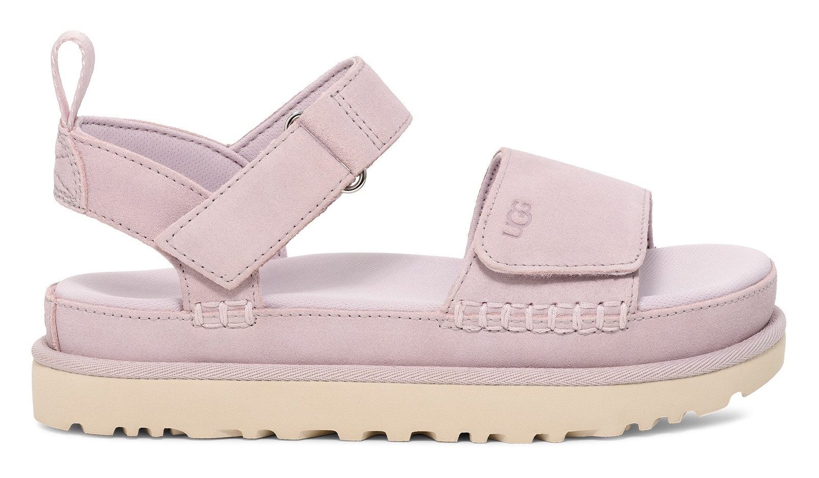 UGG W GOLDENSTAR Plateausandale, Plateausandale, Sandalette mit Klettversch günstig online kaufen