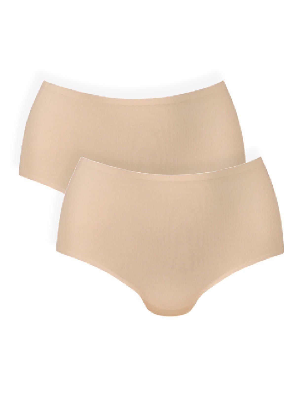 Rosa Faia Taillenslip 2er Pack (Packung, 2-St) nahtlos desert Waist+ Essential High