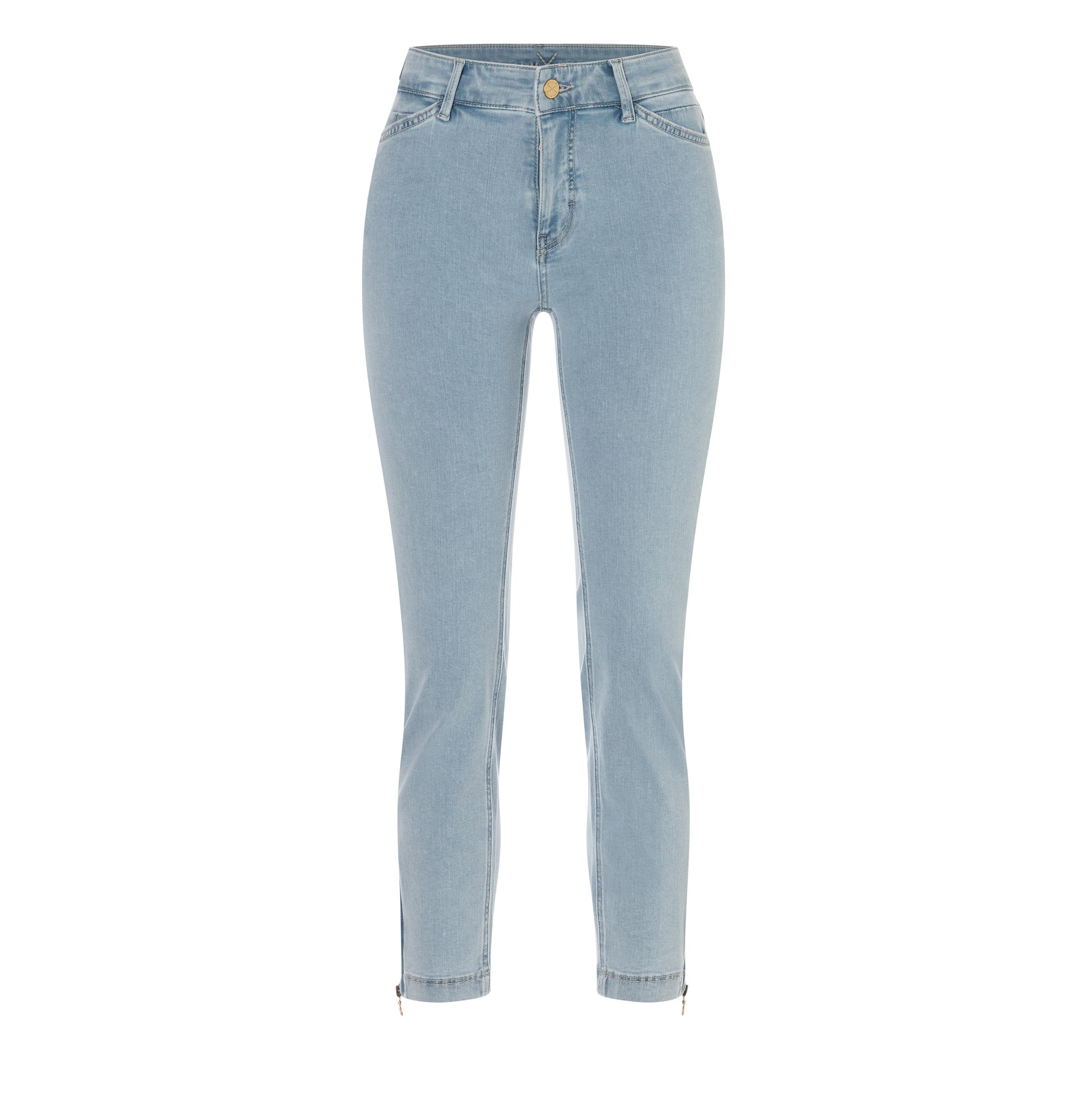 Stretch-Jeans MAC DREAM CHIC blue grey vintage wash 5471-90-0355 D247