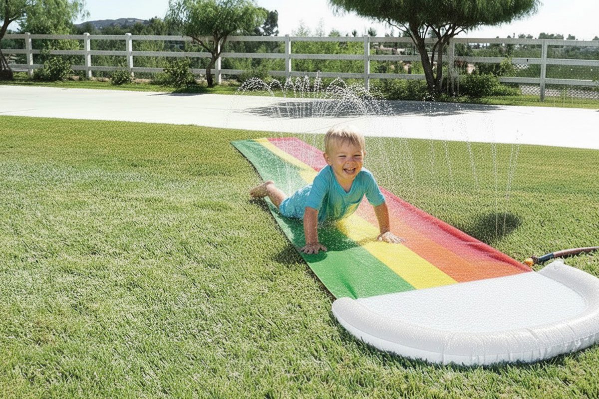 CHiLA Wasserrutsche Sprinkler Regenbogen, (1 St)
