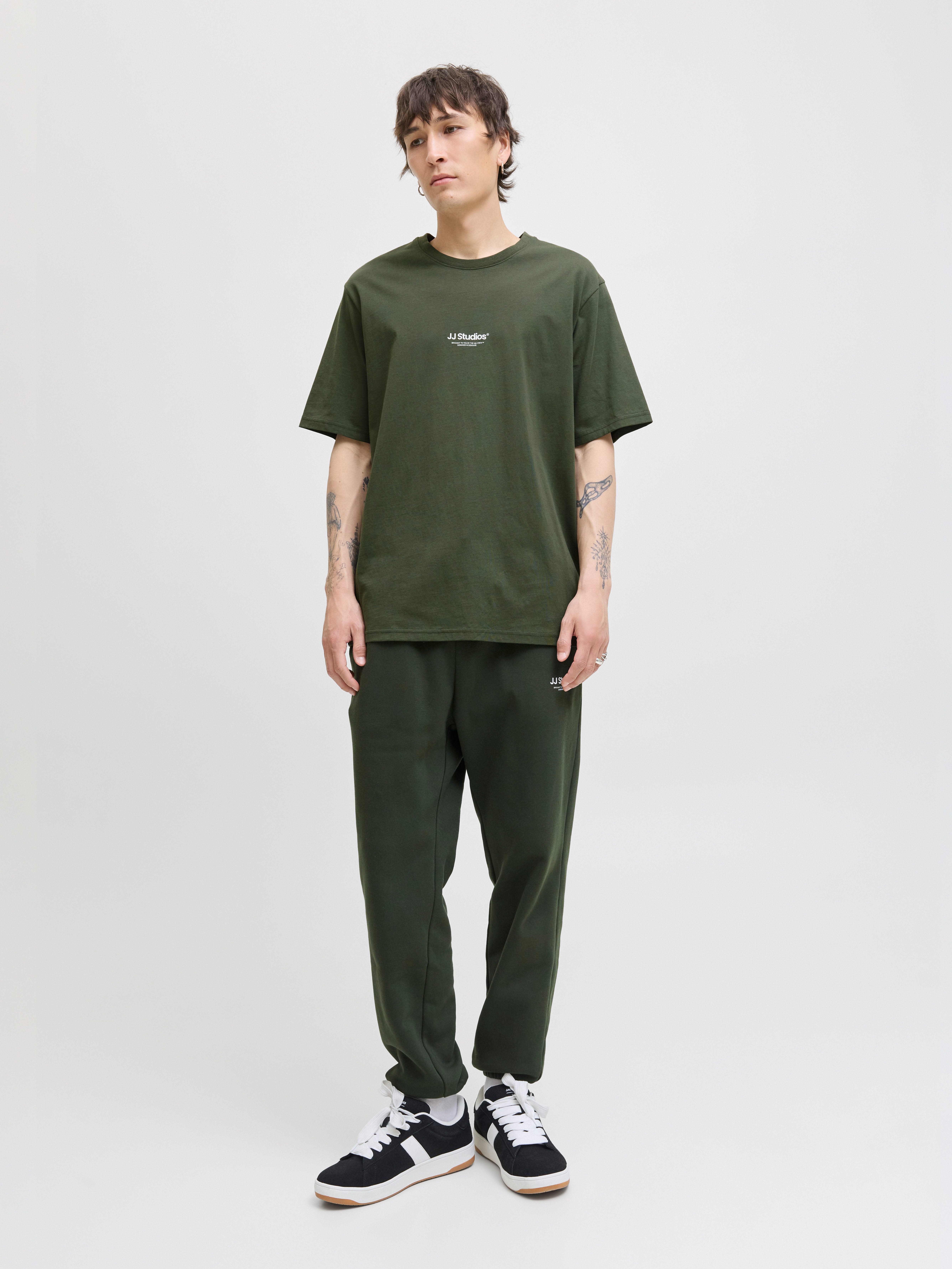 Jack & Jones T-Shirt JJESOHO TEE SS CREW NECK NOOS Baumwolle, relaxed fit