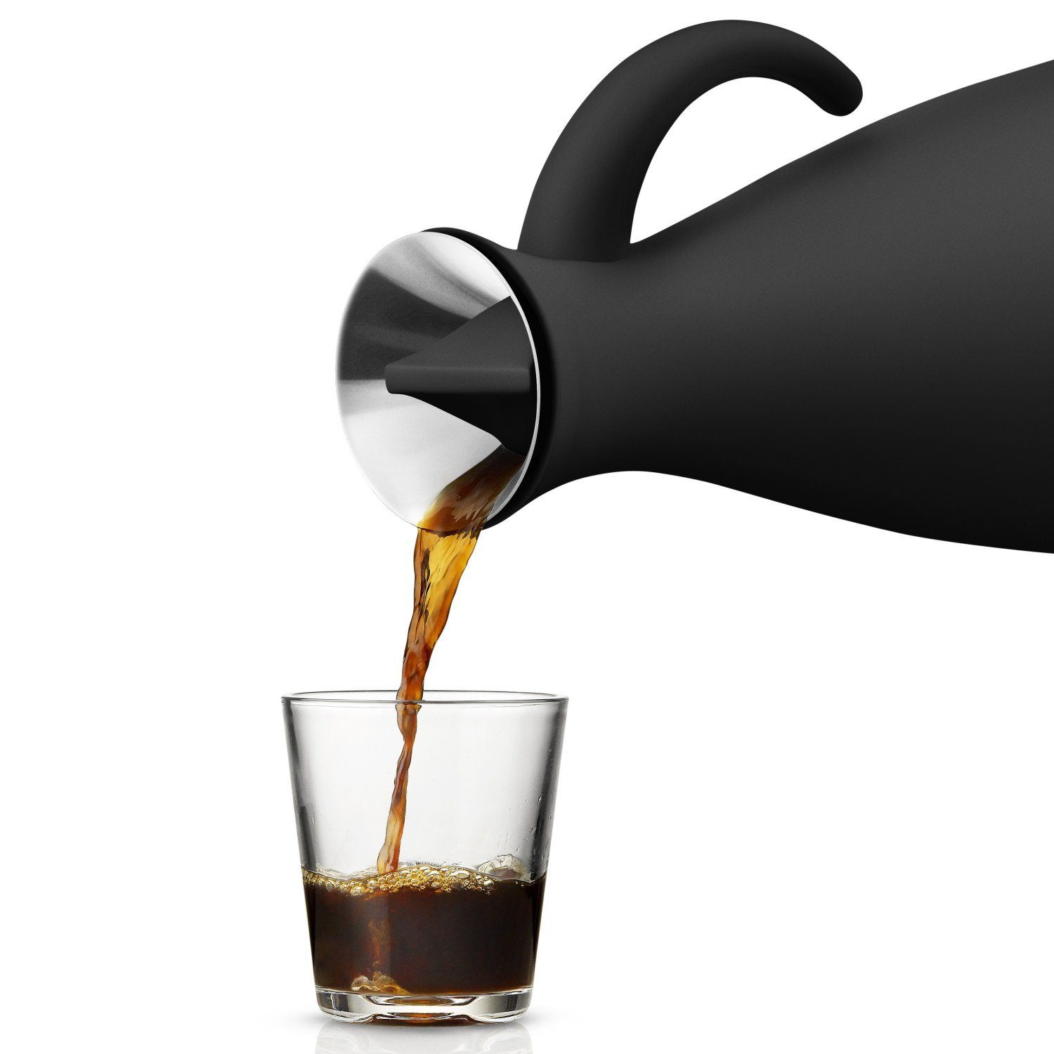 Eva Solo Isolierkanne Matt Black 1 Liter, (Einzeln)