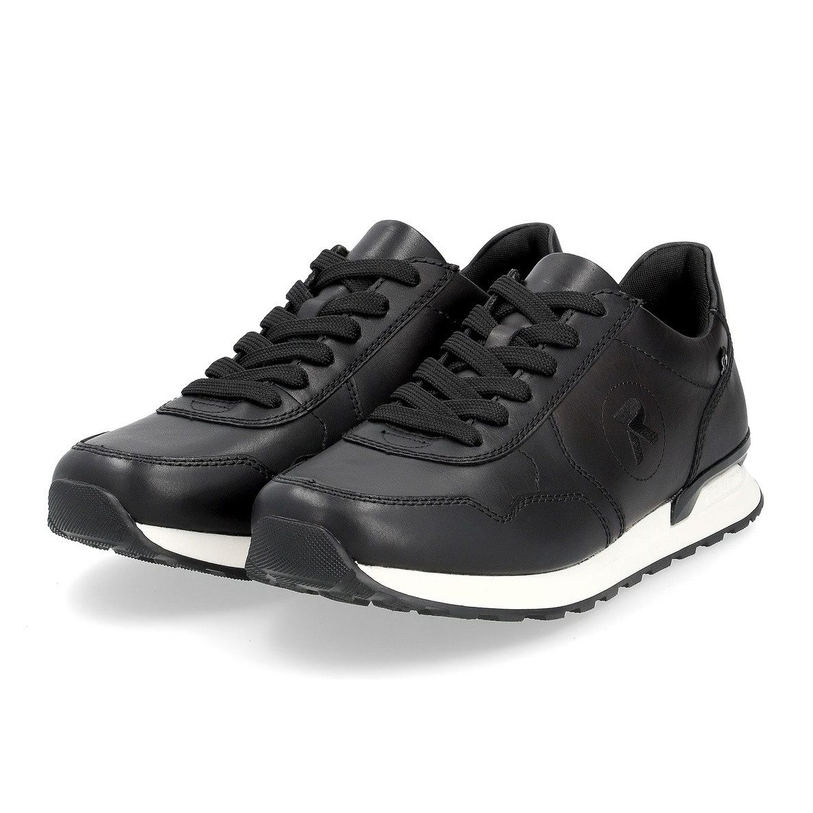 Rieker (Glattleder) U0304-01 schwarz Herren Sneaker günstig online kaufen