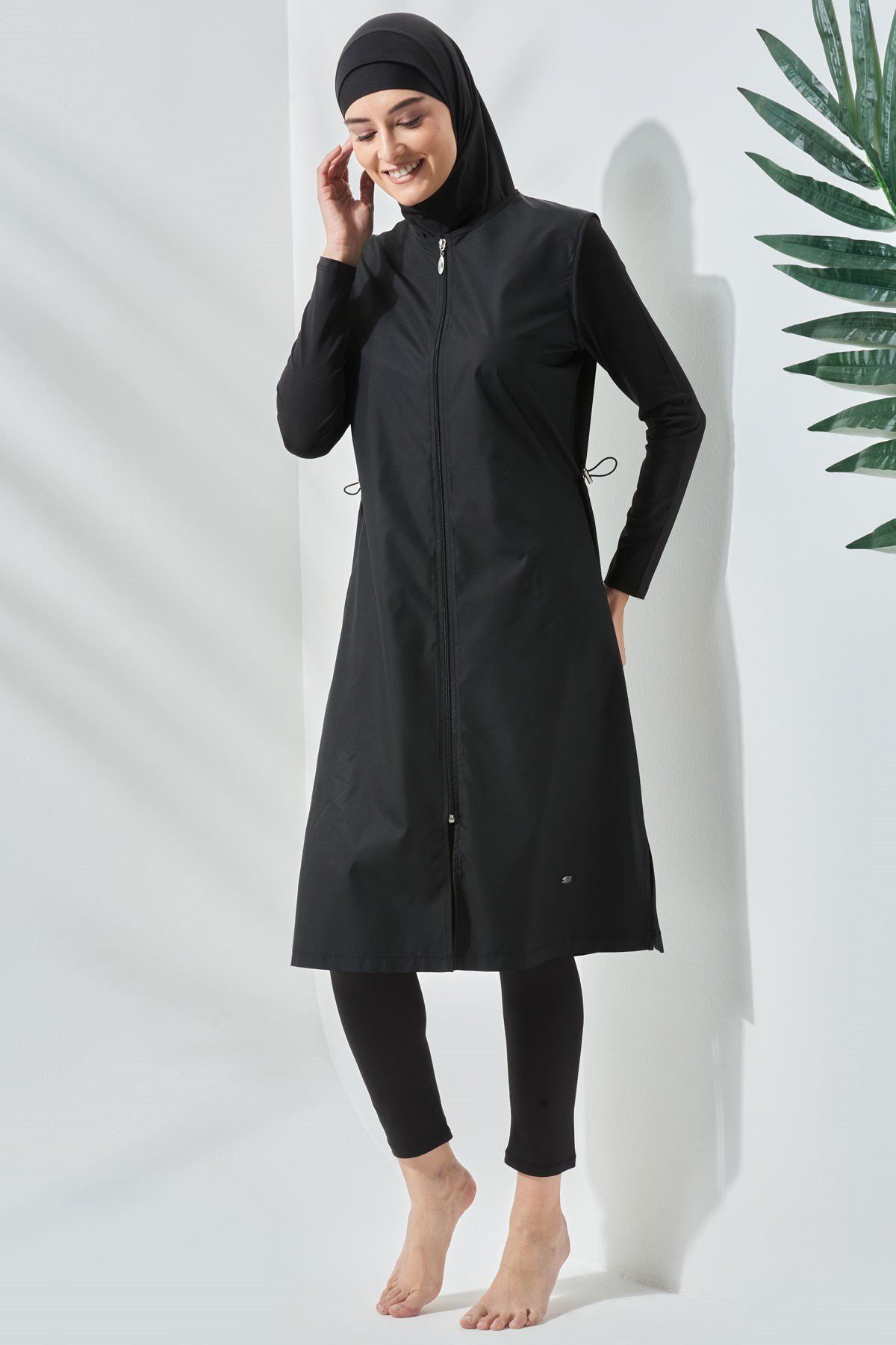 C&CITY Schwimmanzug Langer, vollständig bedeckter Hijab-Badeanzug günstig online kaufen
