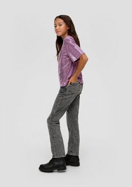 s.Oliver Stoffhose Jeans / Relaxed Fit / High Rise / Straight leg Waschung