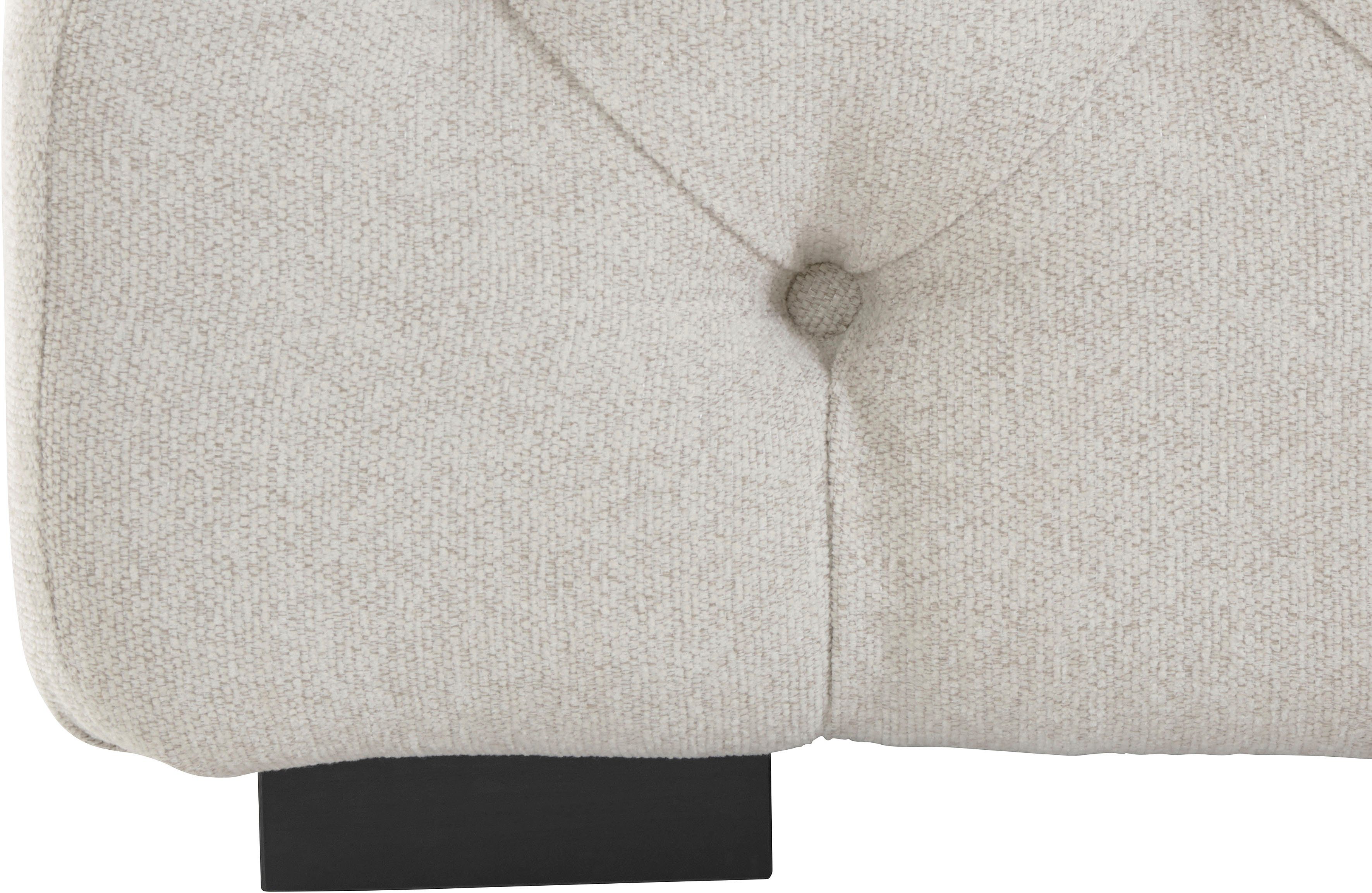 Home affaire Polsterhocker Kalina, mit klassischer Chesterfield-Knopfheftung, passend zur Serie "Kalina"