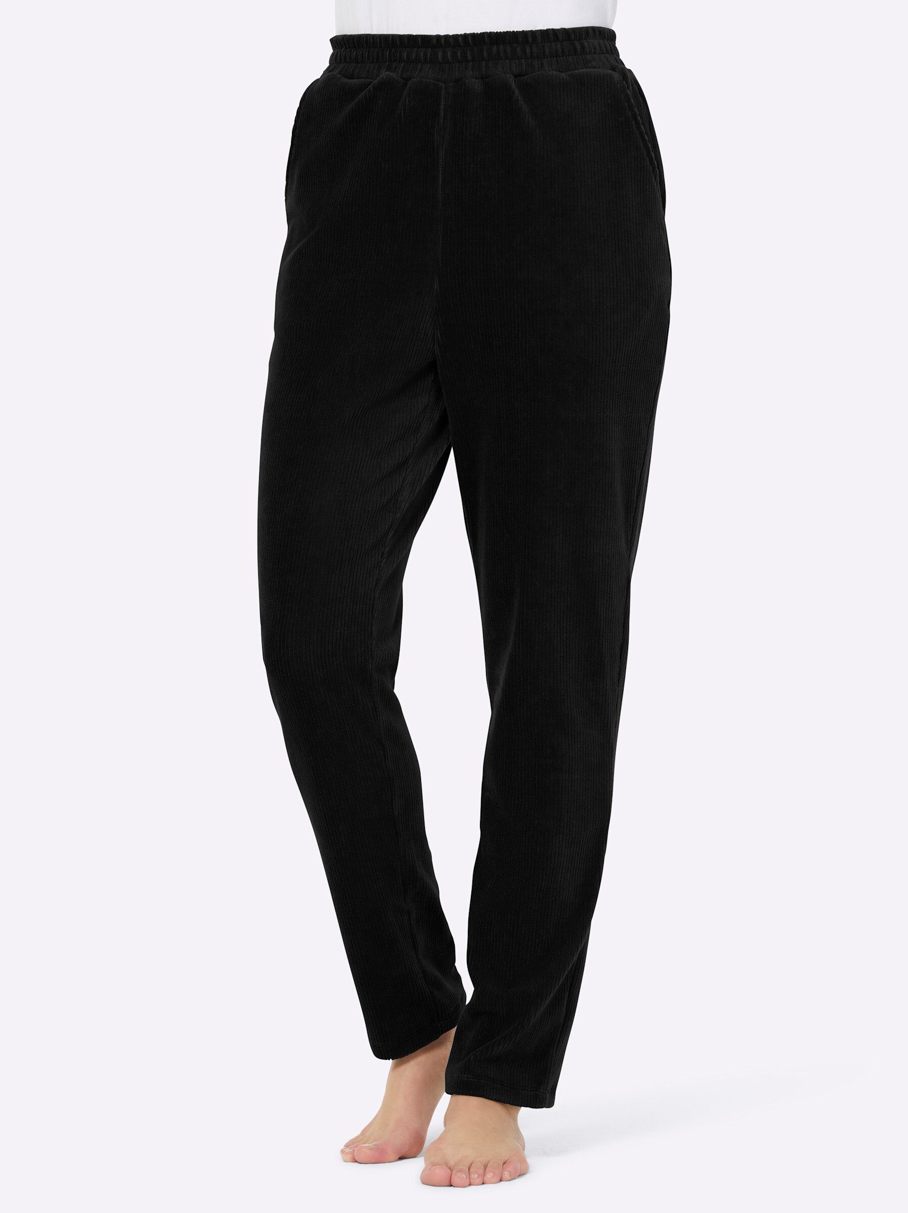 WITT WEIDEN Homewearhose schwarz