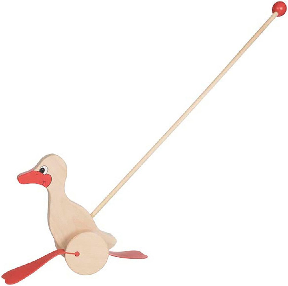 goki Schiebestab Schiebetier Ente Holz