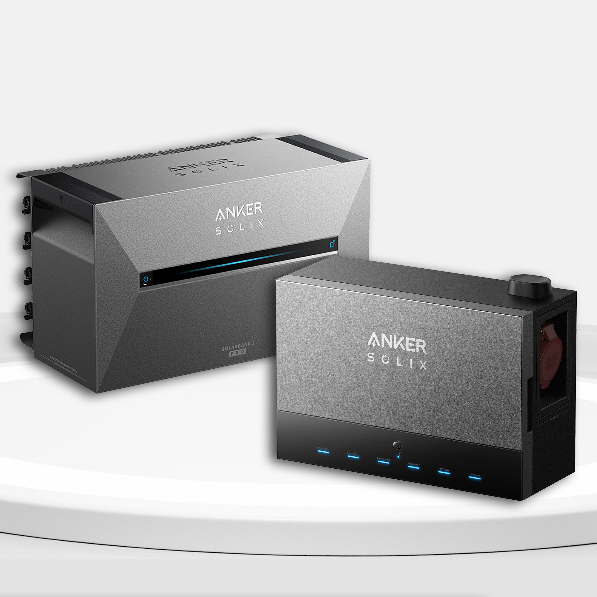 Anker Balkonkraftwerk Anker SOLIX Power Dock mit Solarbank E2700 PRO3- Solarbank Multisystem