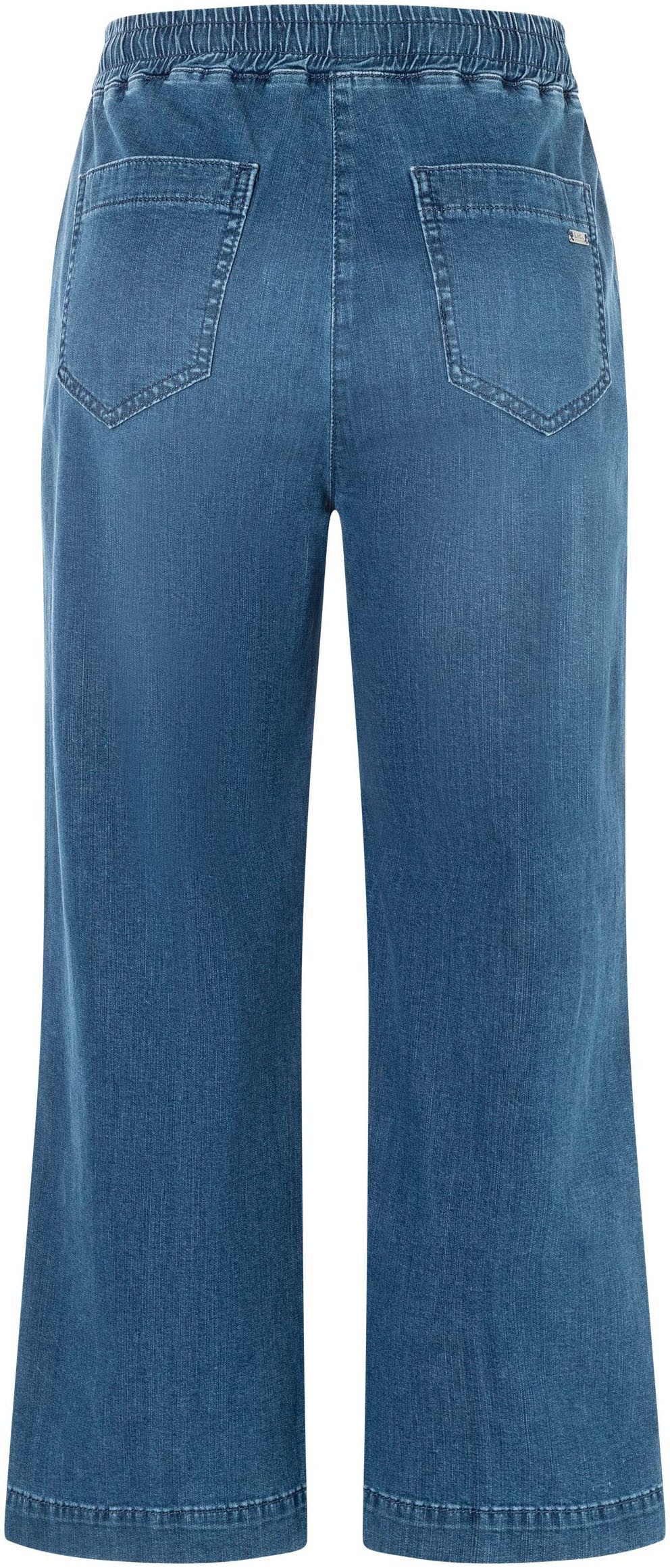 MAC Weite Jeans "CULOTTE casual denim", Wide Fit in verkürzter Länge günstig online kaufen
