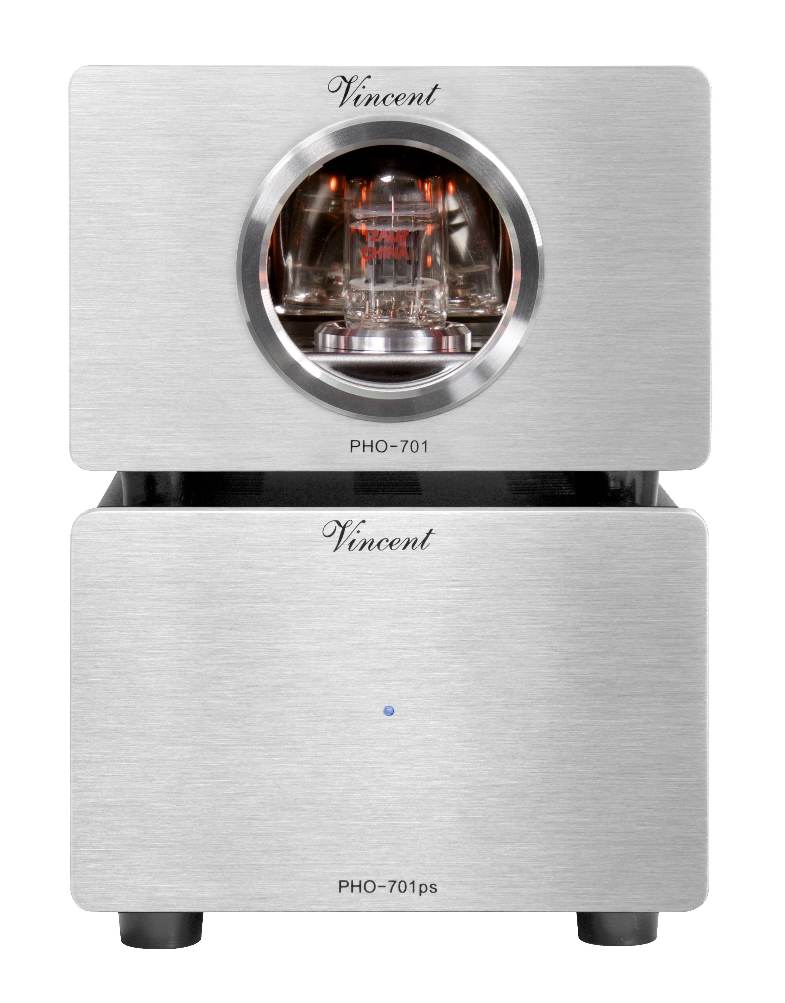 Vincent PHO-701 Vorverstärker (Highend Röhren-Vorstufe für MM und MC mit USB-Ausgang)